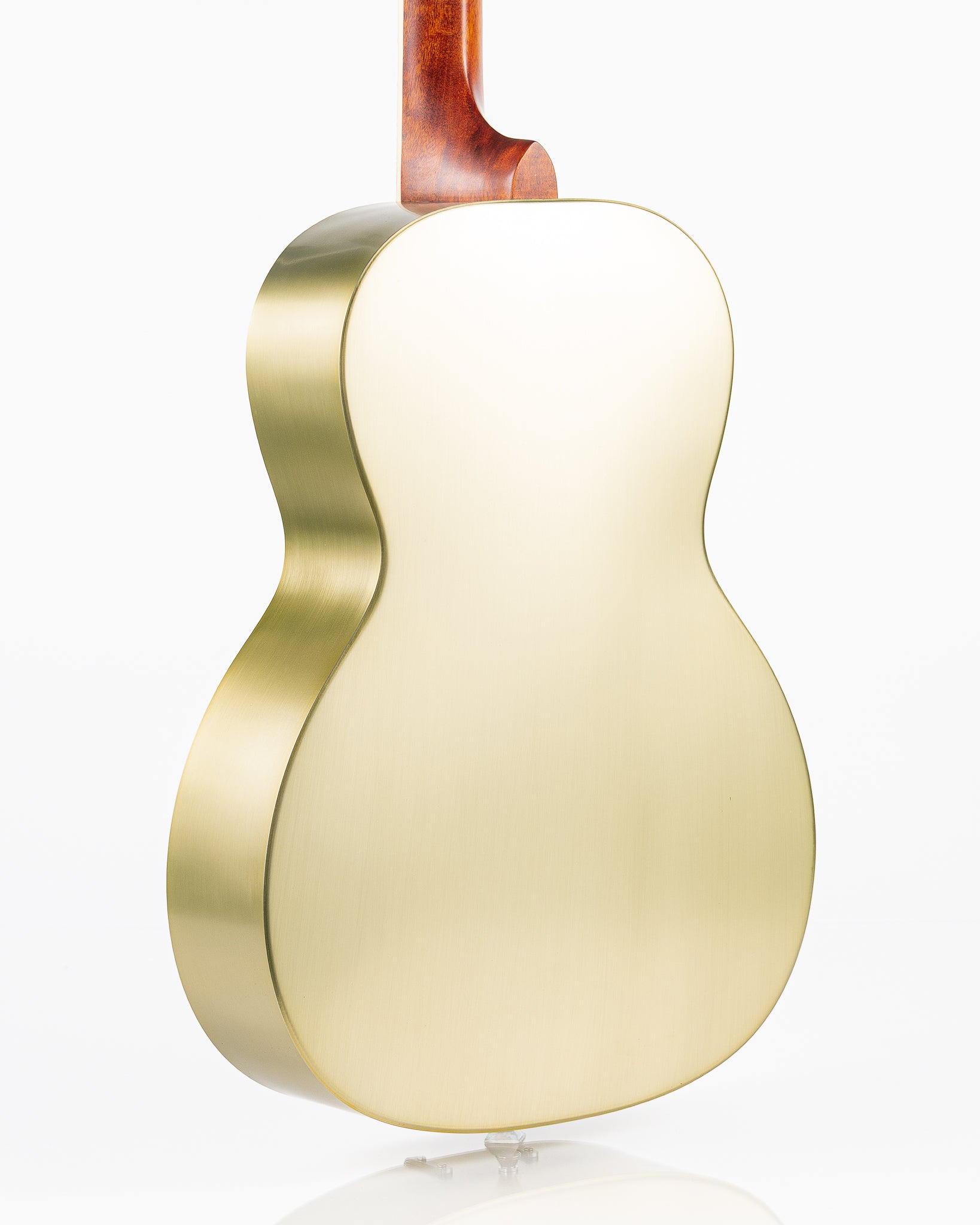 Gretsch G9202 Honey Dipper Special Round-Neck Brass Body Resonator Guitar - Bell Bronze