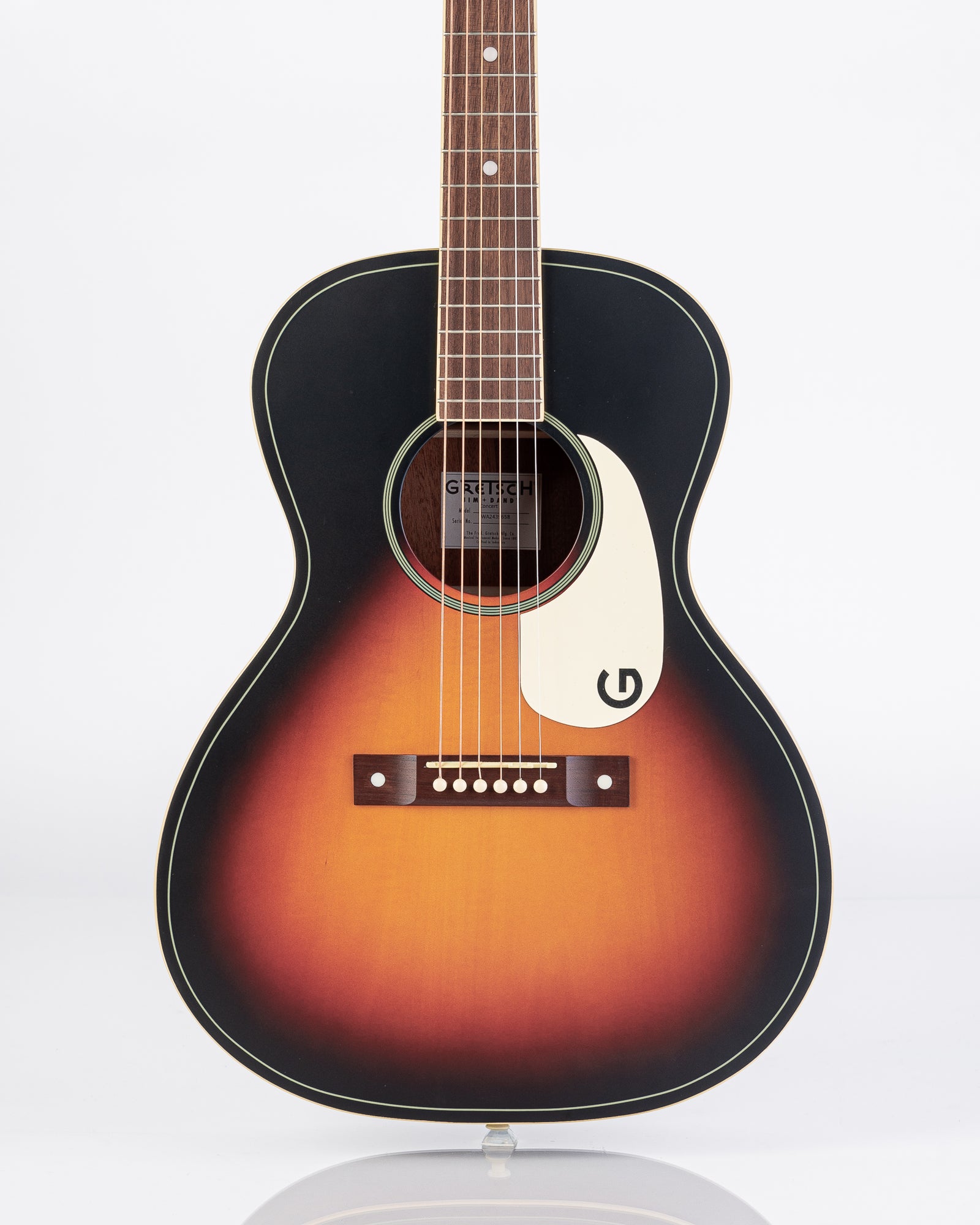 Gretsch Jim Dandy Concert Acoustic Guitar - Rex Burst