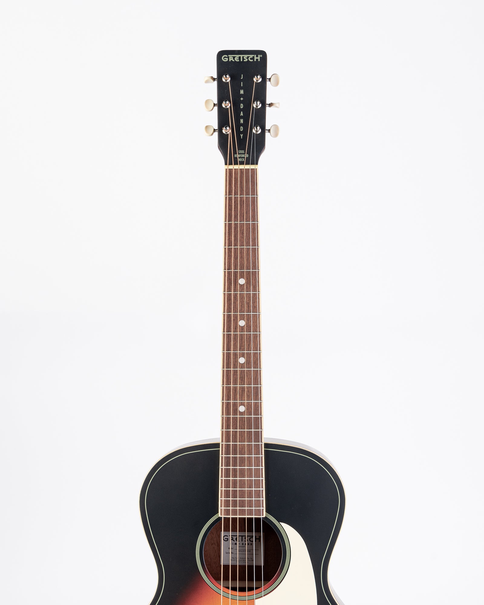 Gretsch Jim Dandy Concert Acoustic Guitar - Rex Burst