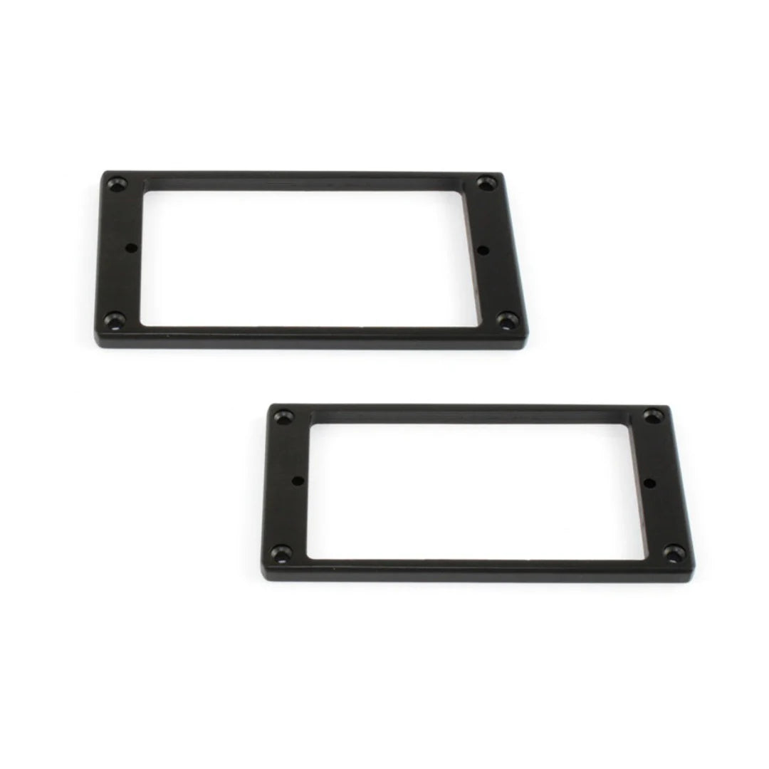 Allparts PC-0743-023 Slanted Humbucking Pickup Ring Set - Black