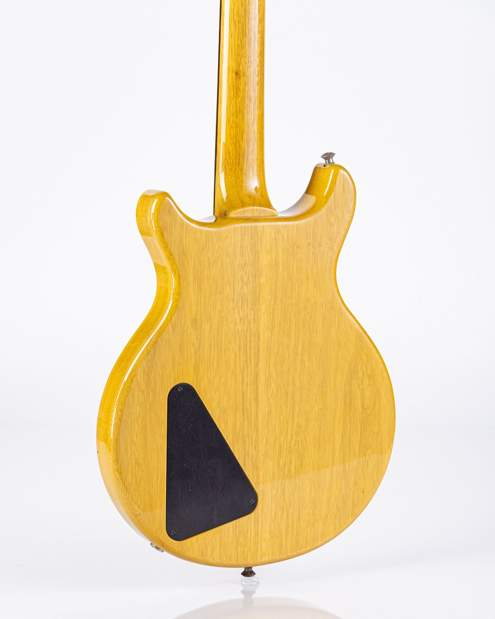 USED Hamer USA Artist Korina Semi-Hollow Double Cut TV Yellow W