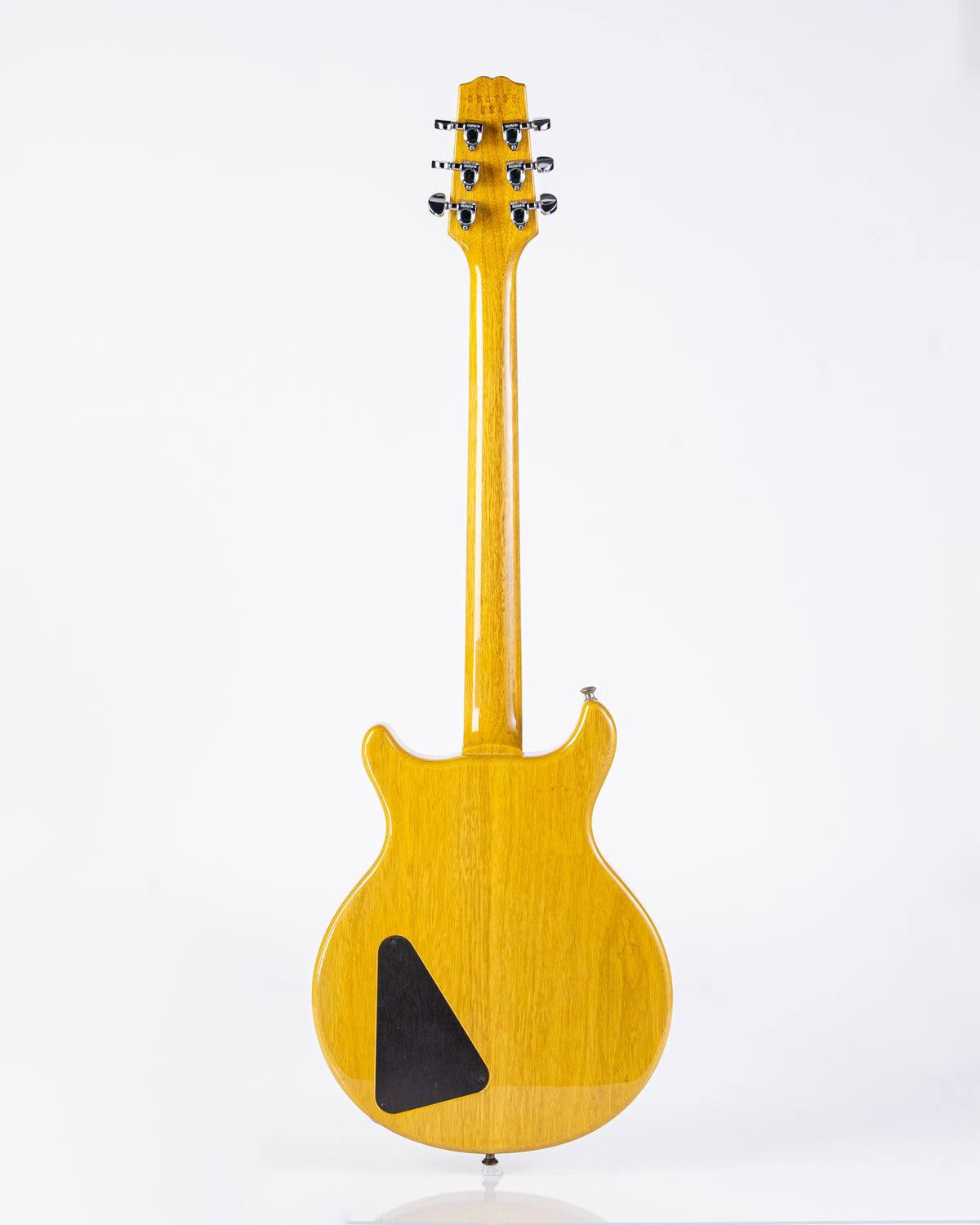 USED Hamer USA Artist Korina Semi-Hollow Double Cut TV Yellow W/OHSC