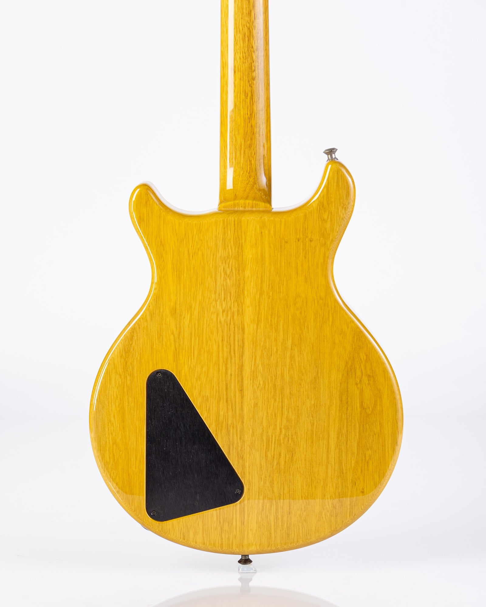 USED Hamer USA Artist Korina Semi-Hollow Double Cut TV Yellow W