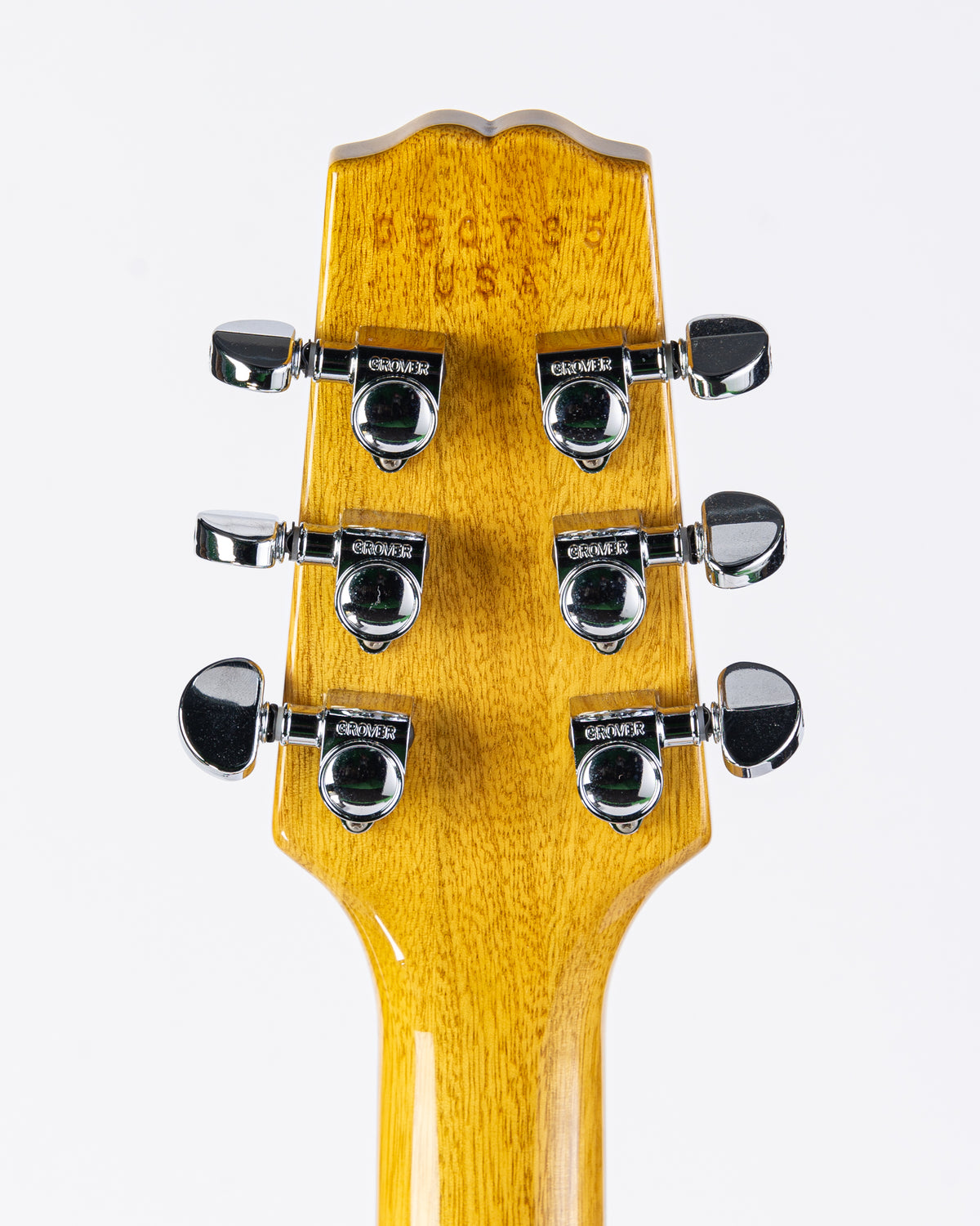 USED Hamer USA Artist Korina Semi-Hollow Double Cut TV Yellow W/OHSC