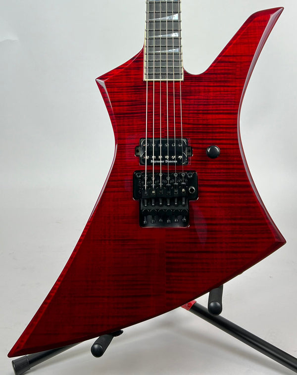 Jackson Custom Shop Kelly 1H FR Crimson Red Transparent
