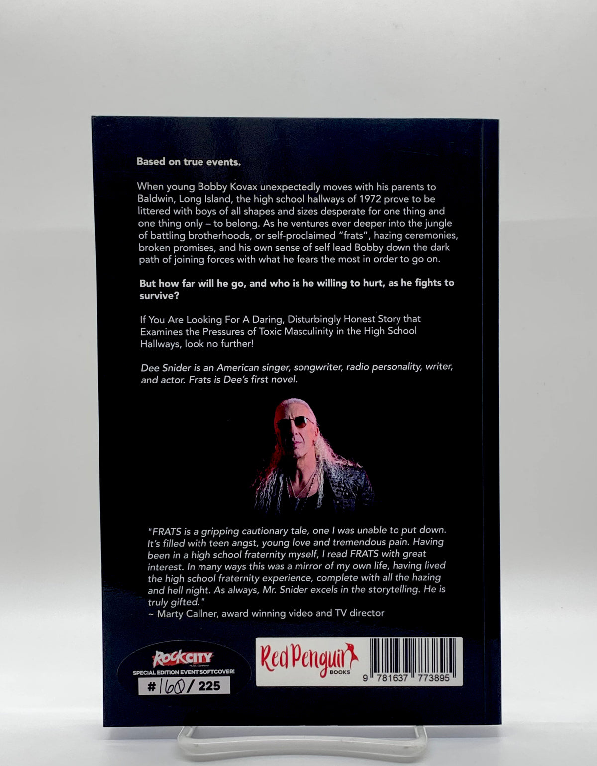 Dee Snider - Frats *AUTOGRAPHED* LIMITED & NUMBERED ROCK CITY EDITION