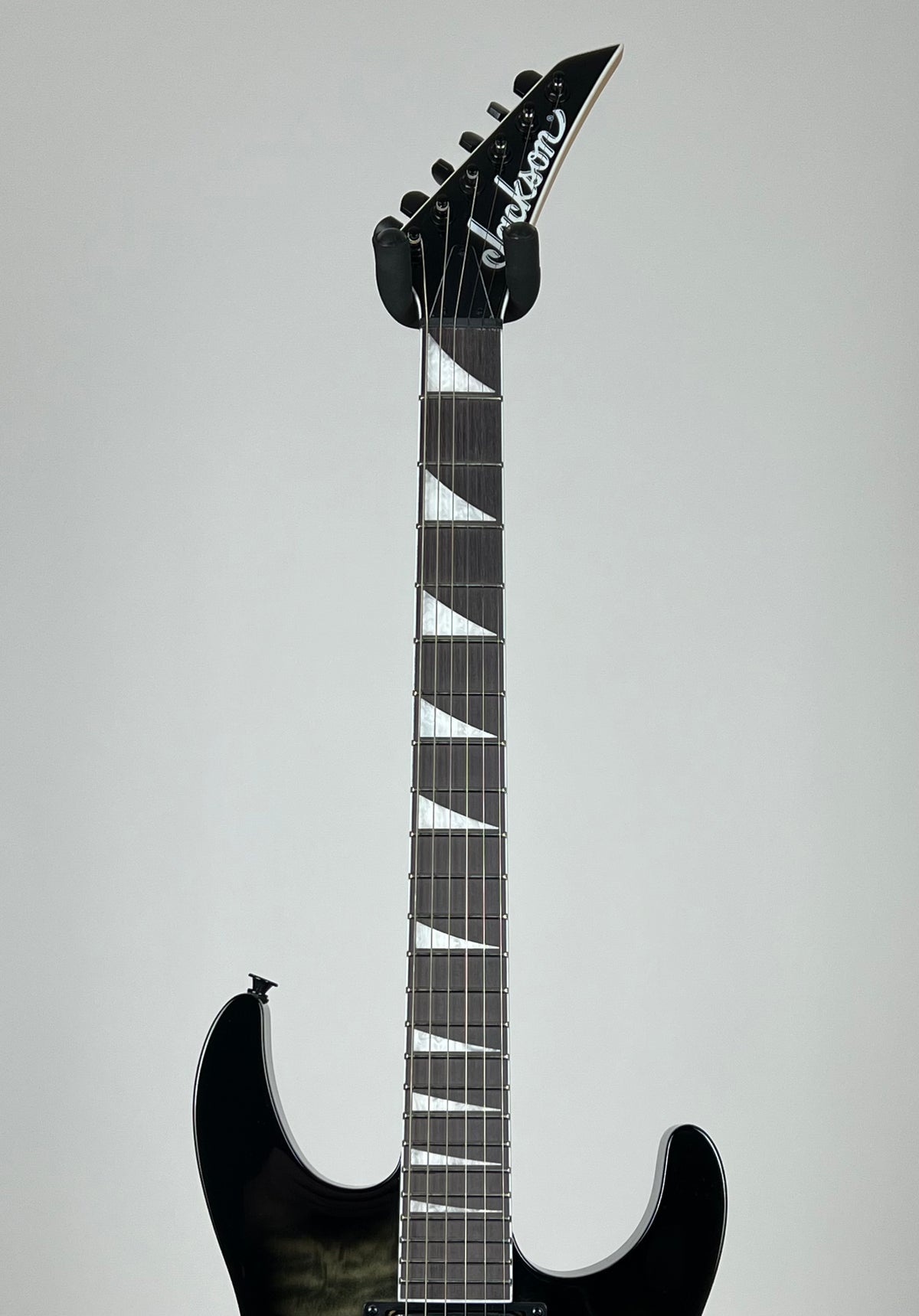 Jackson JS Series Dinky JS20 DKQ 2PT Transparent Black Burst