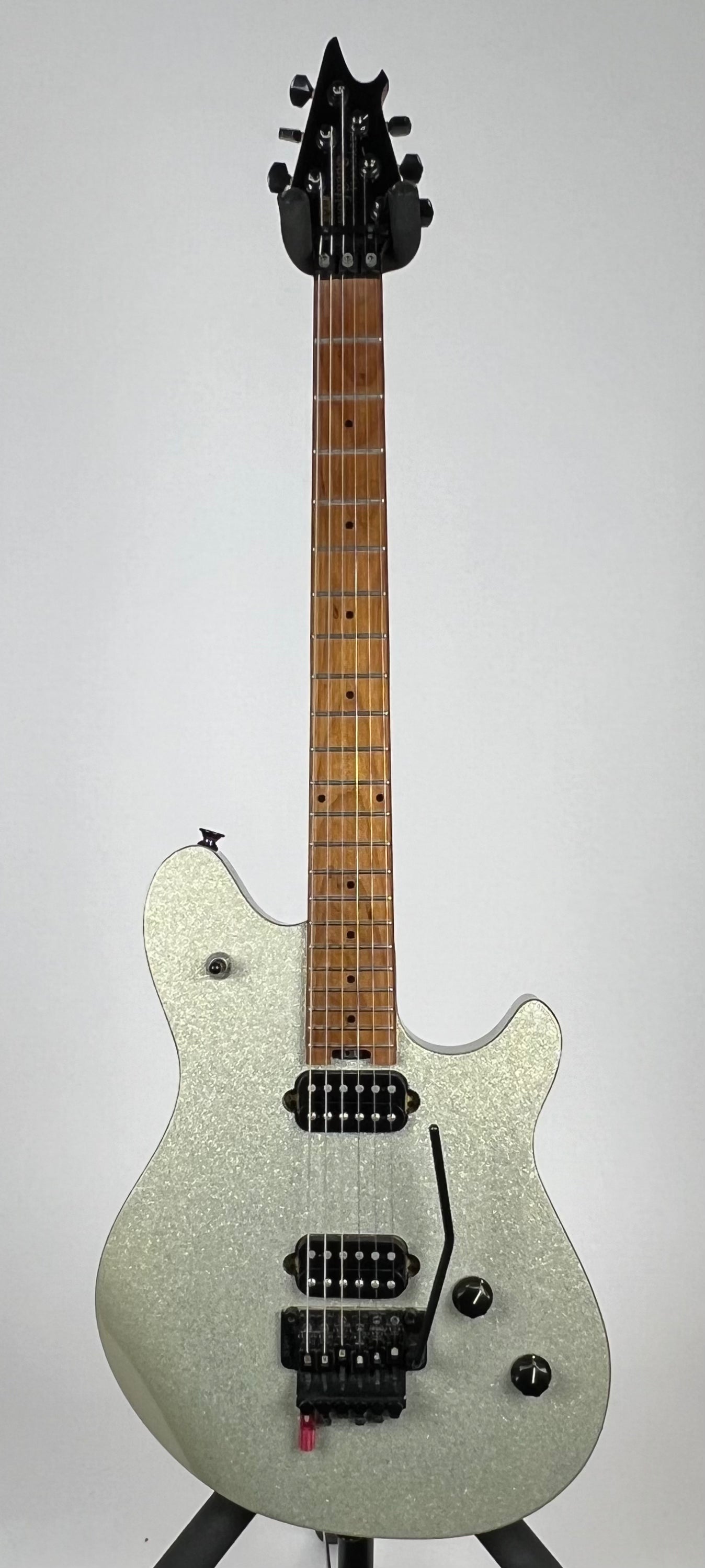 USED 2021 EVH Wolfgang Standard Silver Sparkle