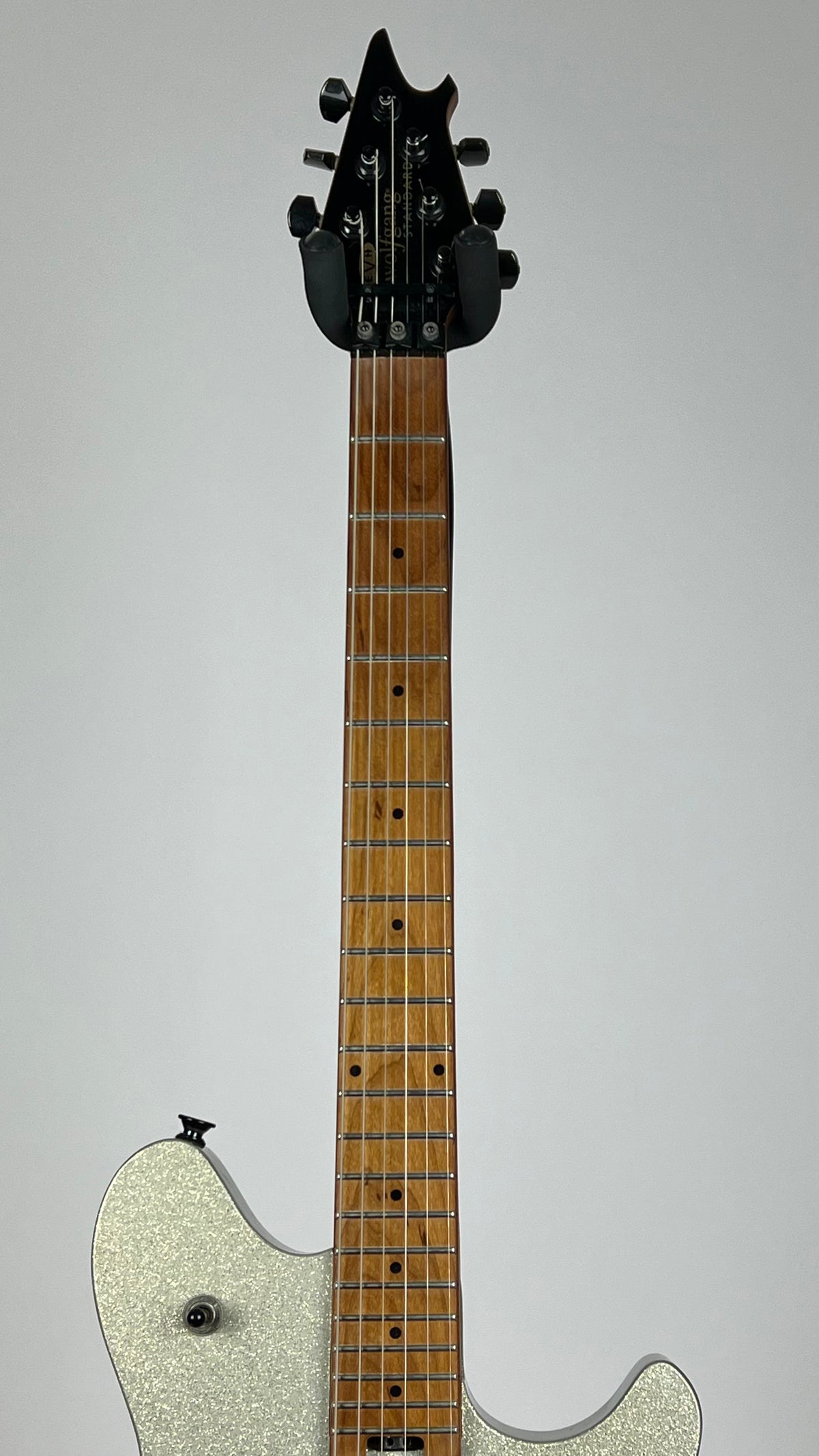 USED 2021 EVH Wolfgang Standard Silver Sparkle