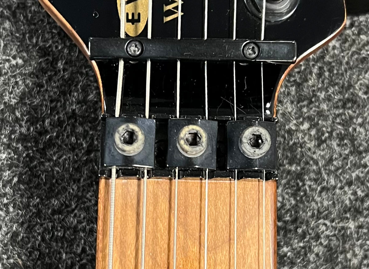 USED 2021 EVH Wolfgang Standard Silver Sparkle