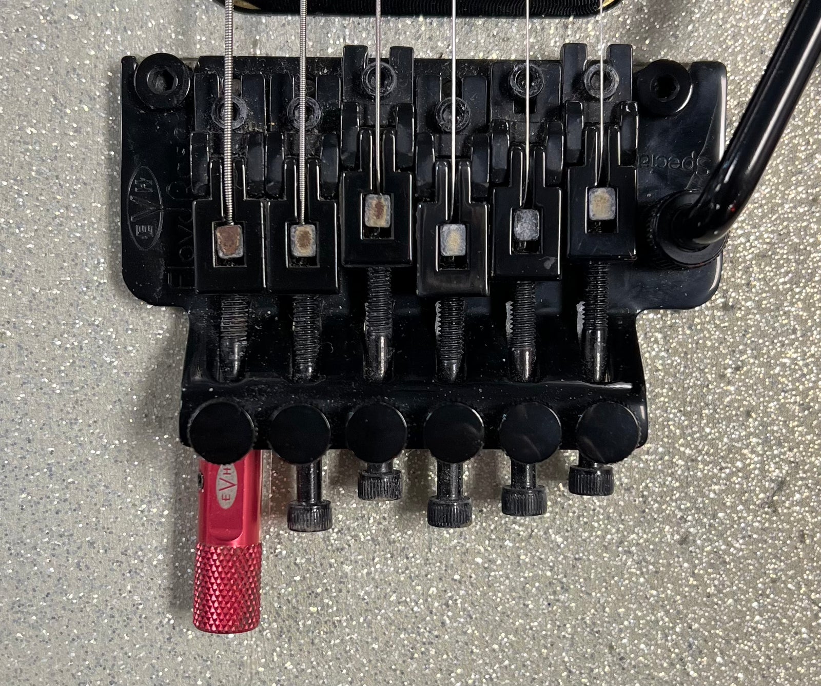 USED 2021 EVH Wolfgang Standard Silver Sparkle