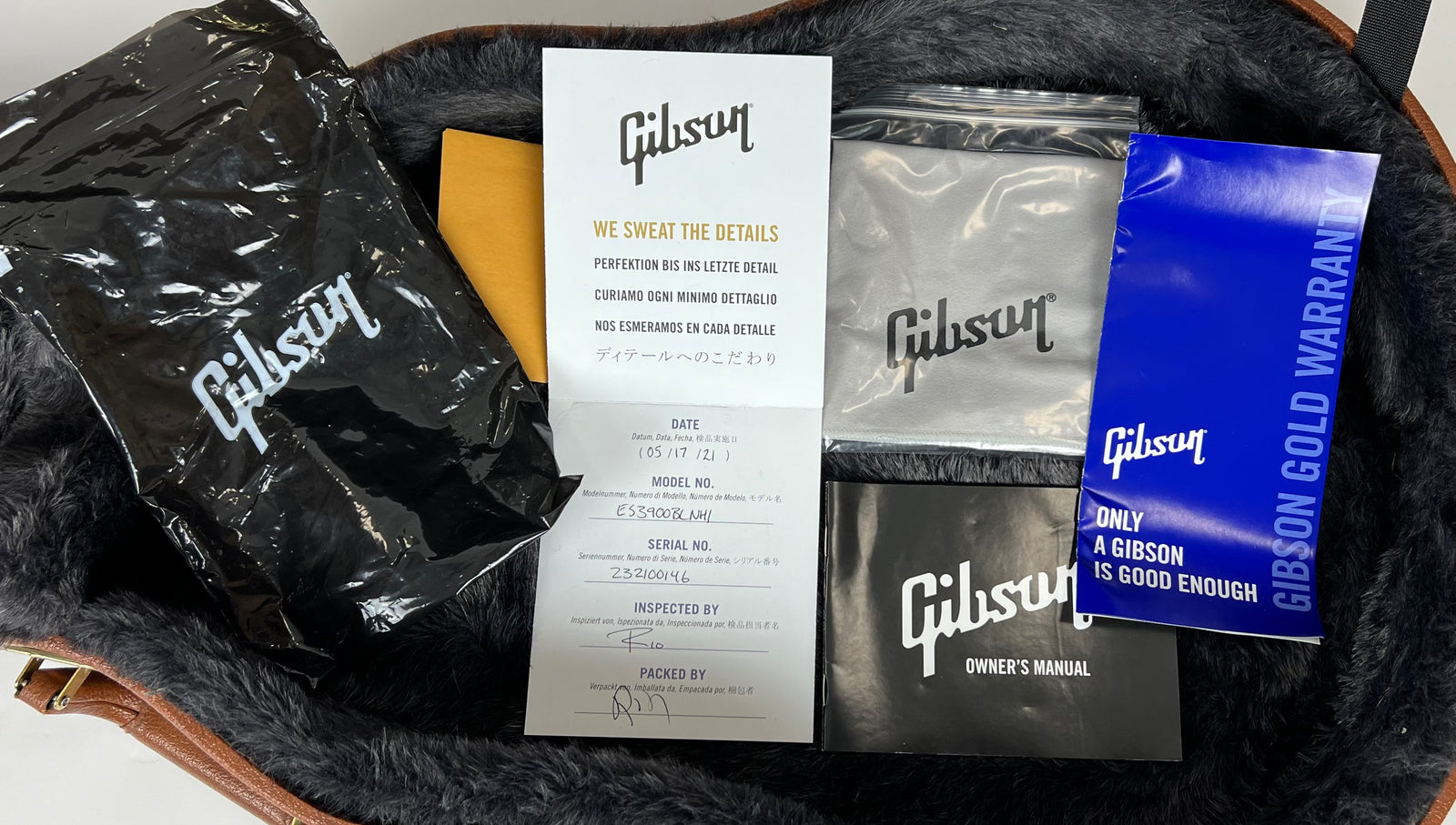 USED 2021 Gibson ES-339 Transparent Ebony