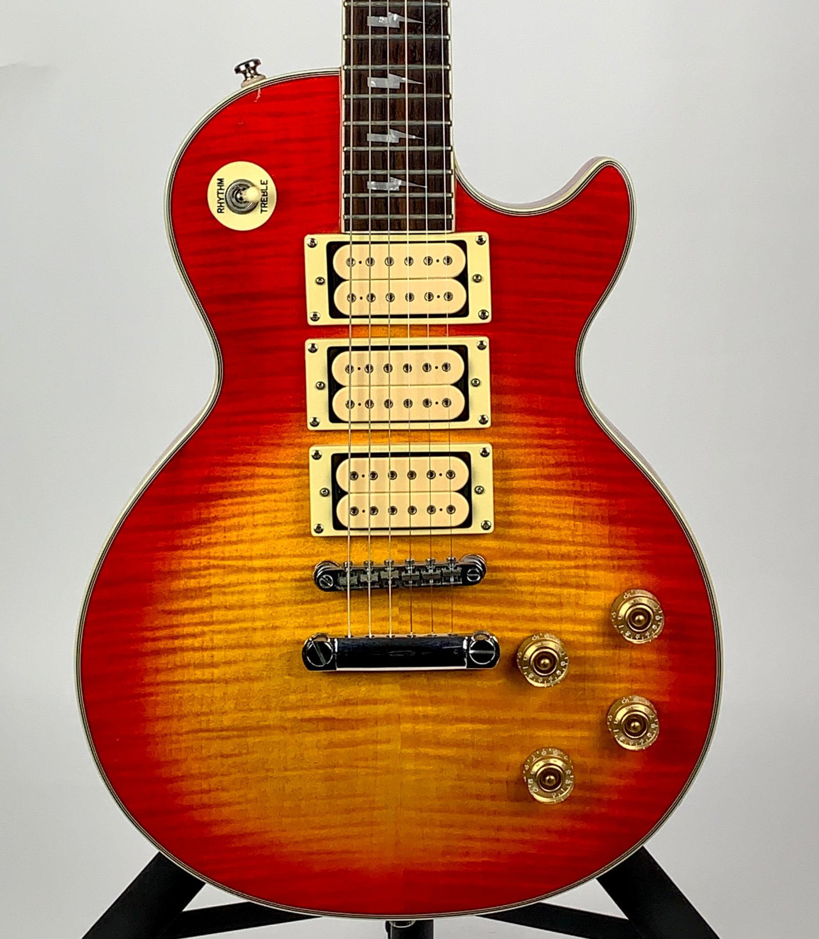 USED Epiphone Ace Frehley Signature Les Paul - Cherry Heritage Burst