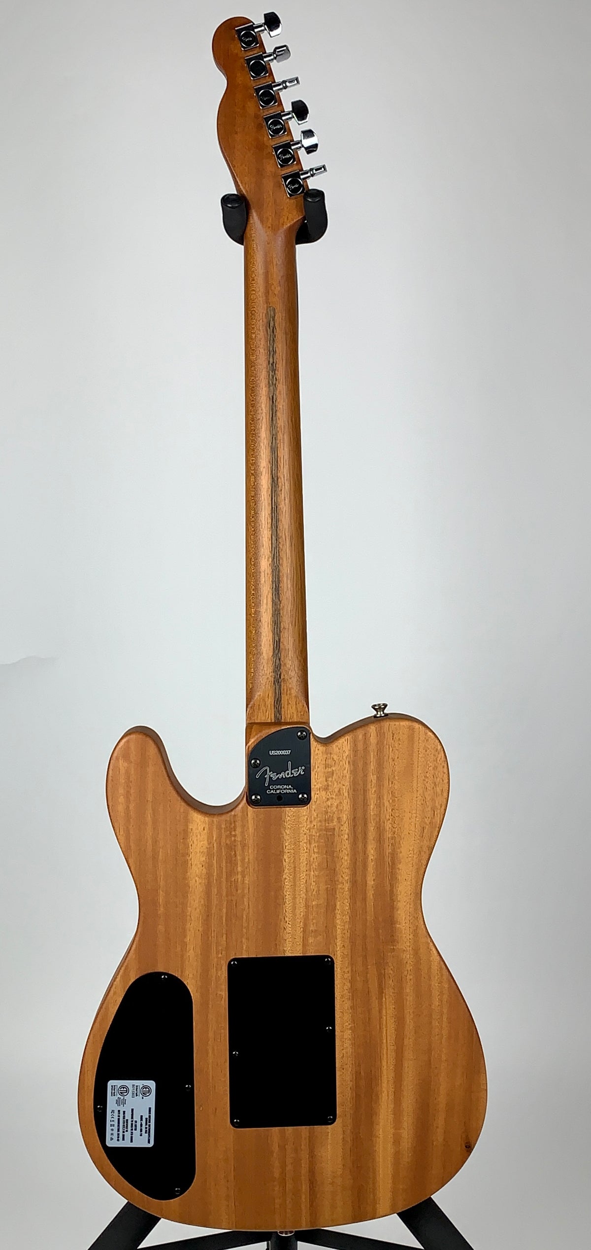 USED Fender USA Acoustasonic Tele - Surf Green