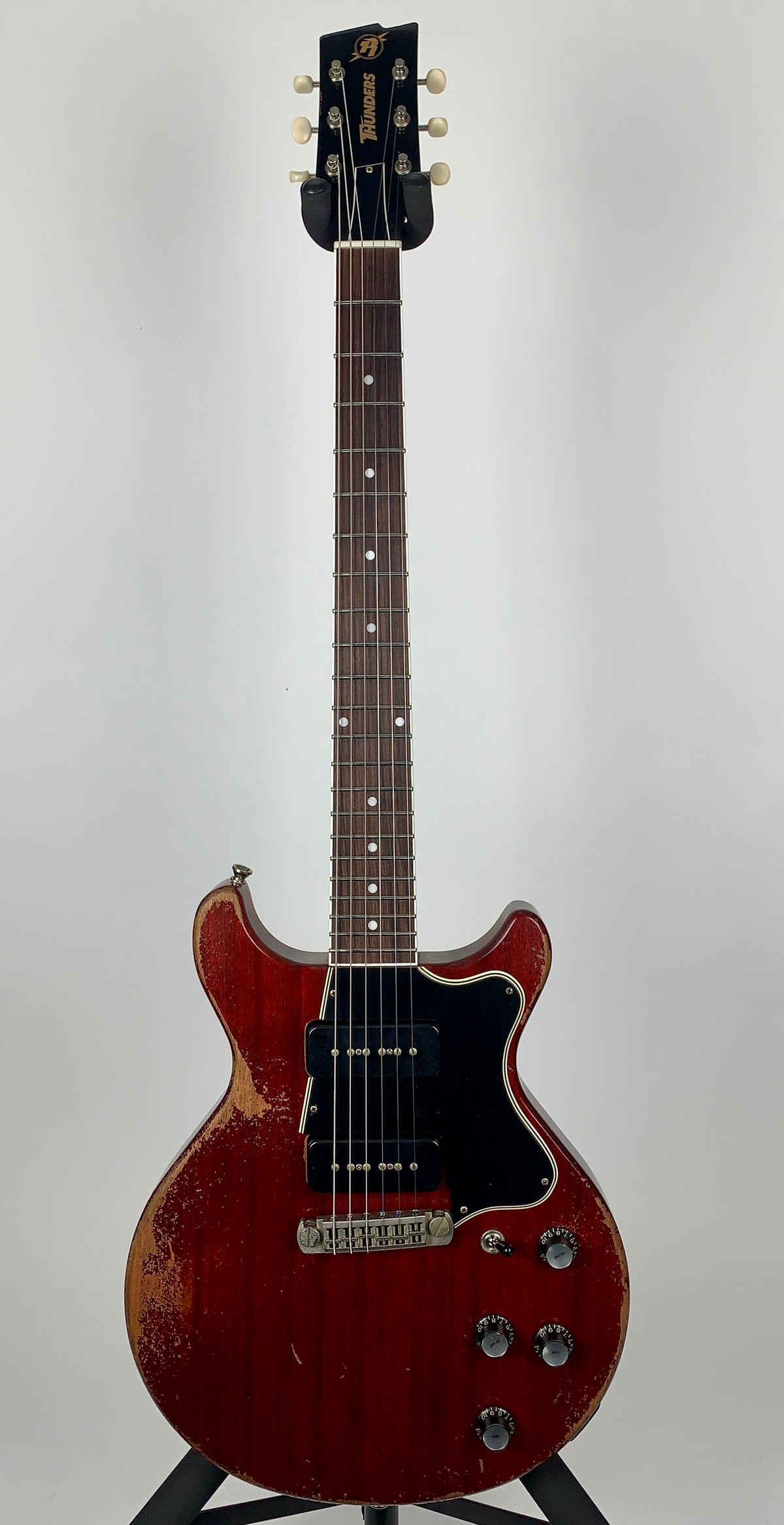 Rock 'N Roll Relics Thunders II Double Cut Aged Cherry