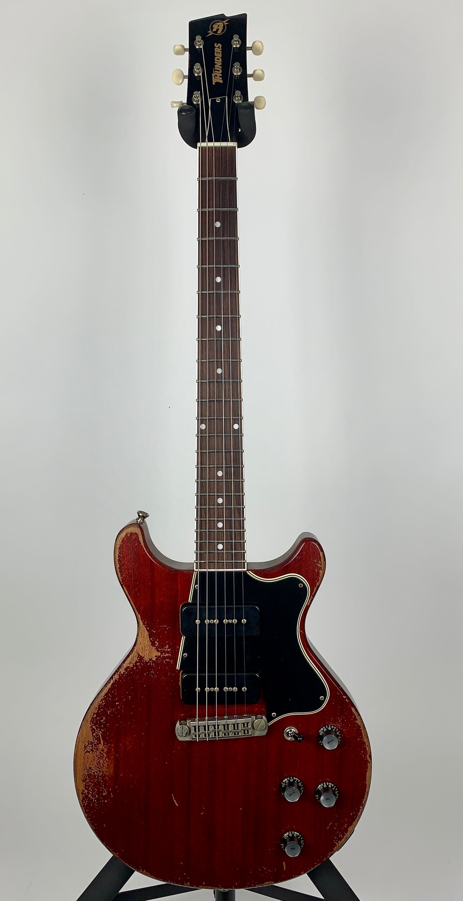 Rock 'N Roll Relics Thunders II Double Cut Aged Cherry