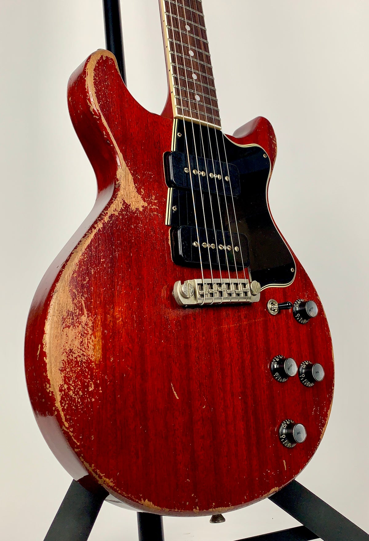Rock 'N Roll Relics Thunders II Double Cut Aged Cherry