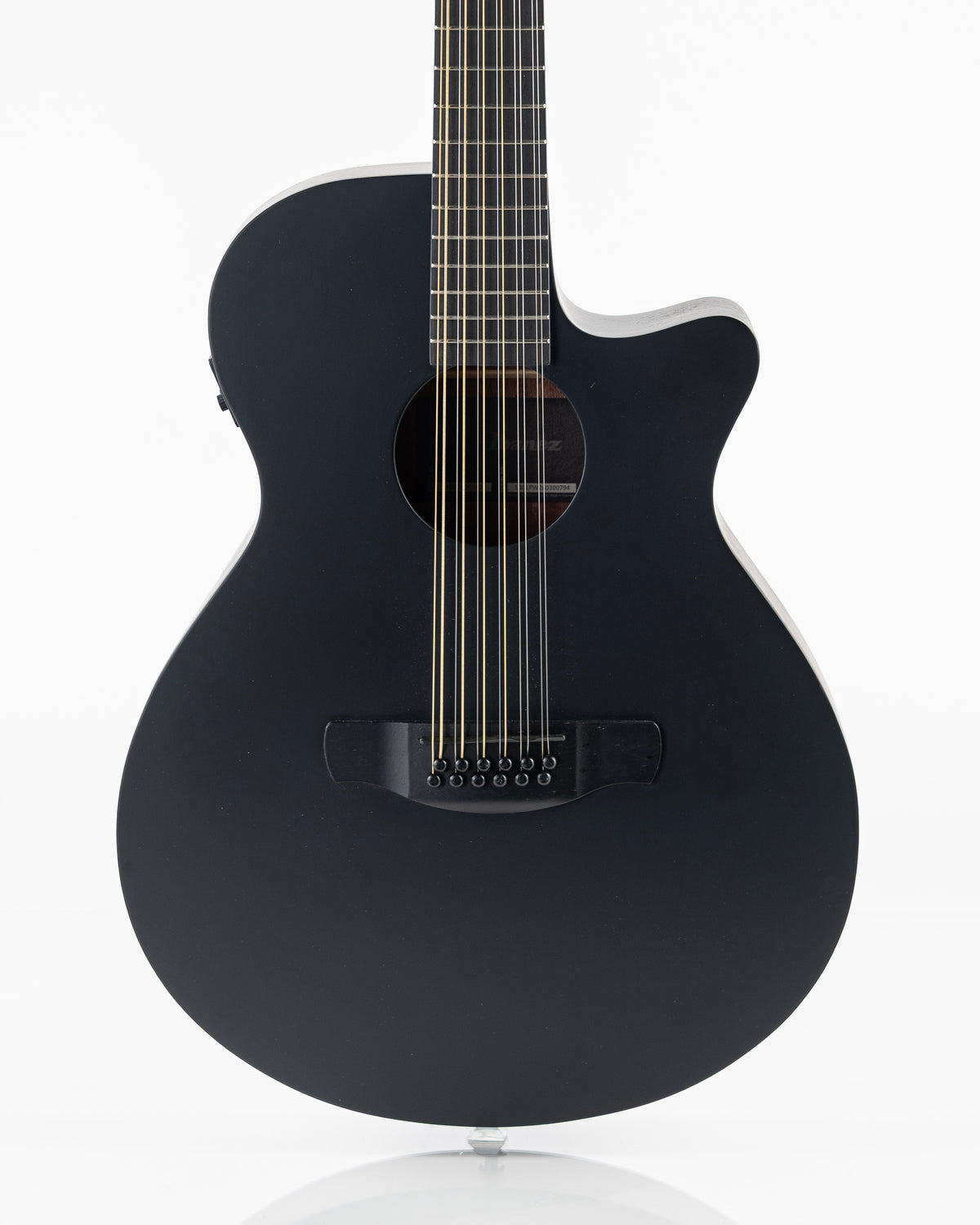 Ibanez AEG1221 12 String Acoustic Electric Guitar - Black Out