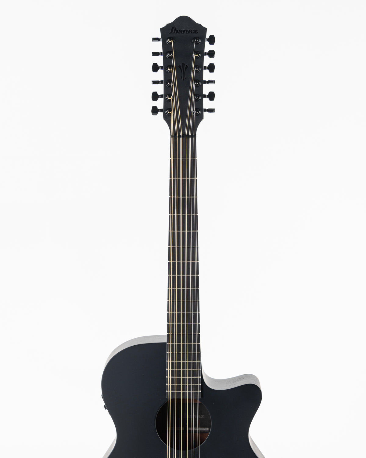 Ibanez AEG1221 12 String Acoustic Electric Guitar - Black Out