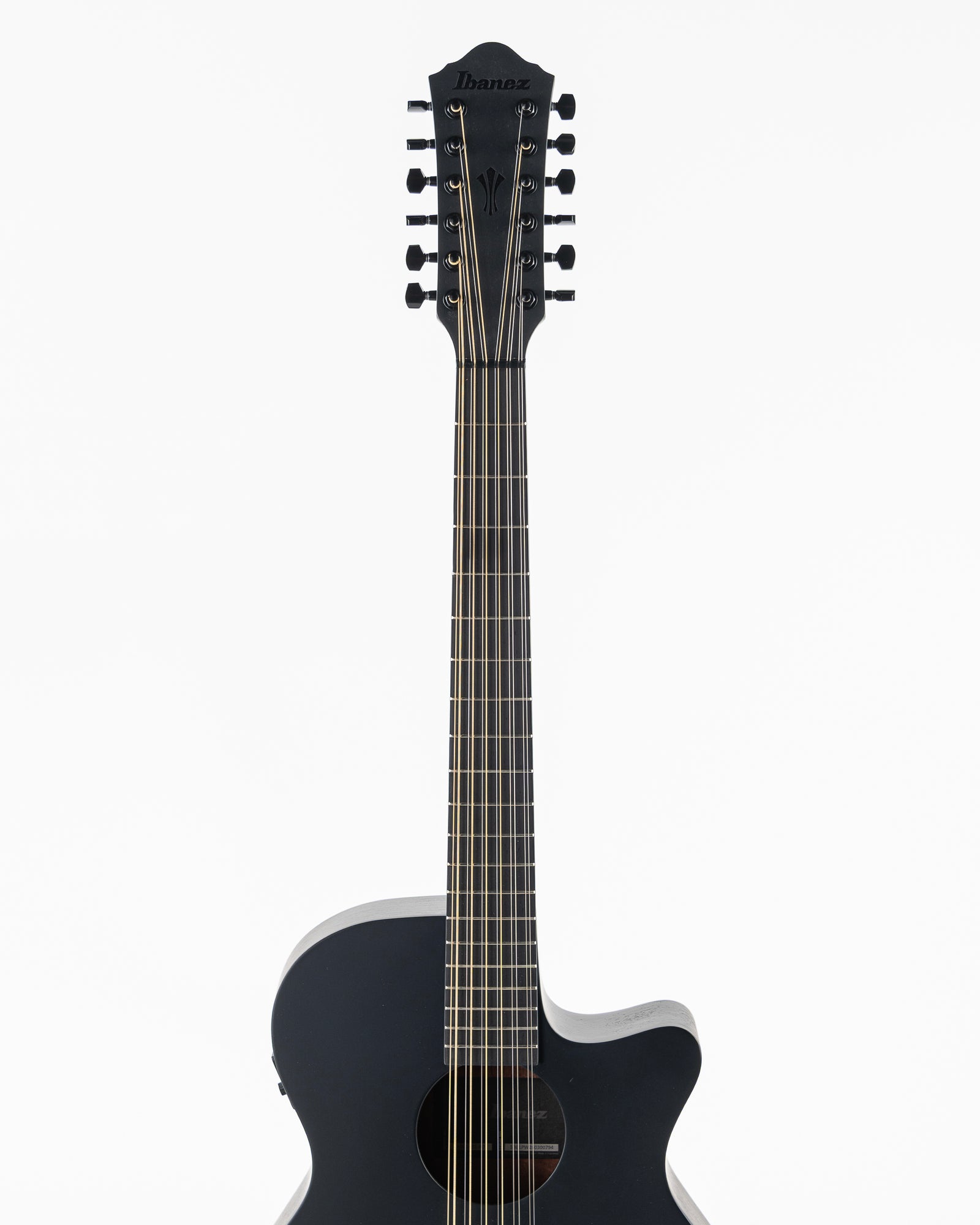 Ibanez AEG1221 12 String Acoustic Electric Guitar - Black Out