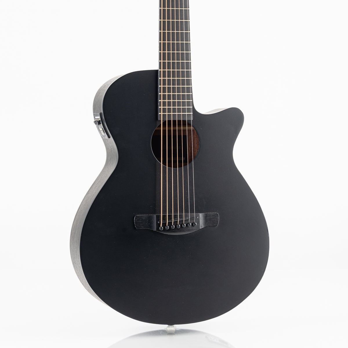 Ibanez AEG721 7 String Acoustic Electric Guitar - Black Out