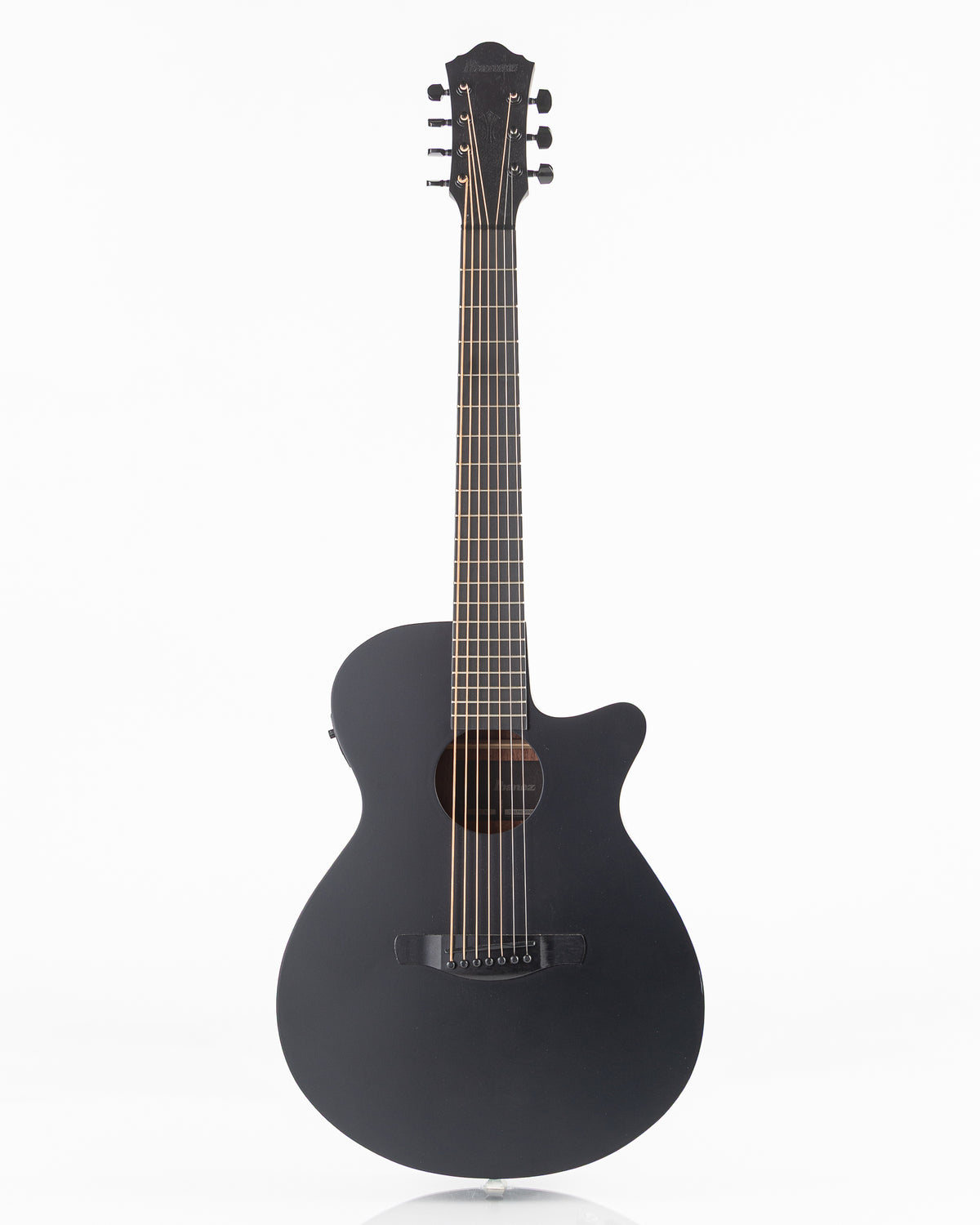 Ibanez AEG721 7 String Acoustic Electric Guitar - Black Out