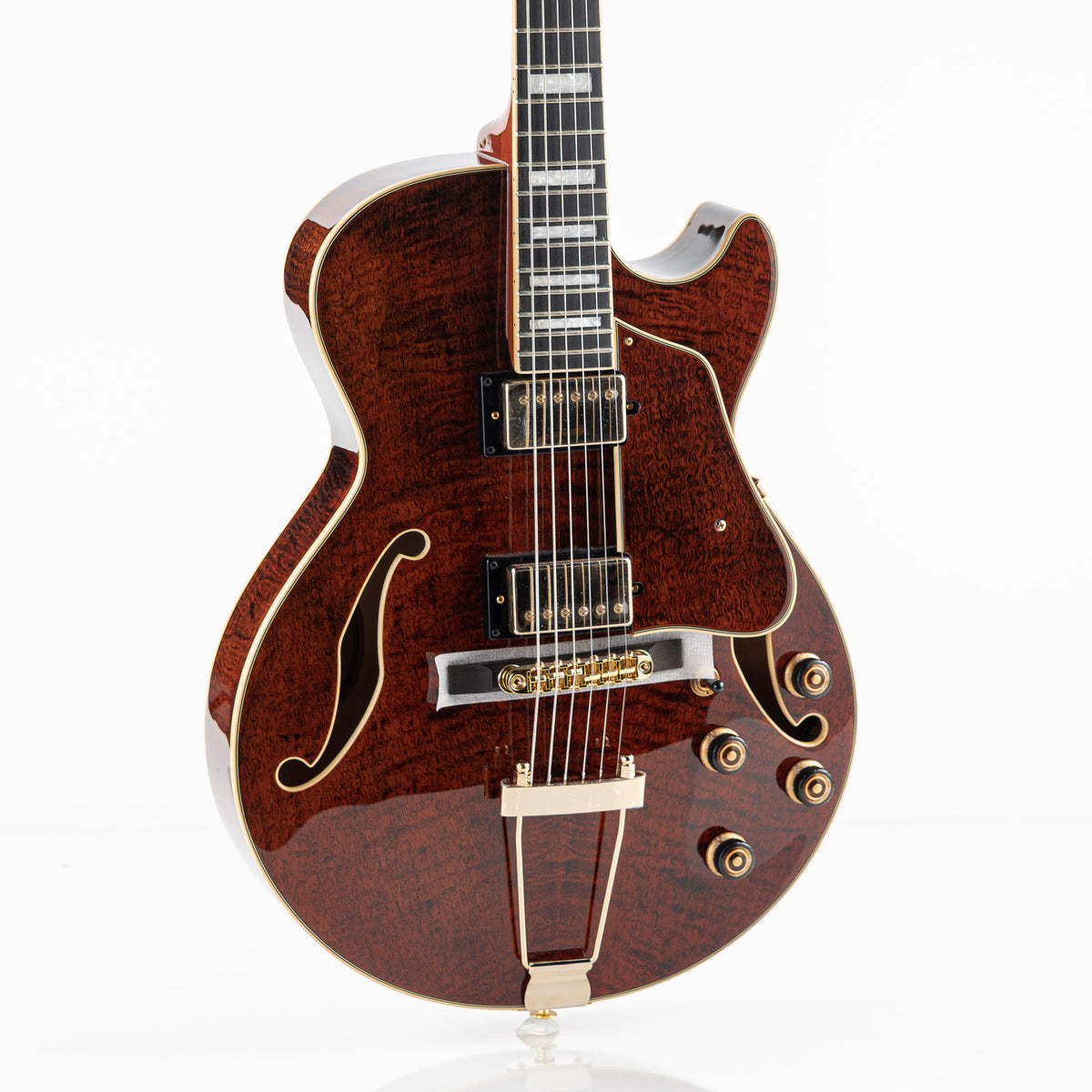 Ibanez AG95MG Artcore Expressionist Series Semi-Hollow Electric Guitar - Dark Amber