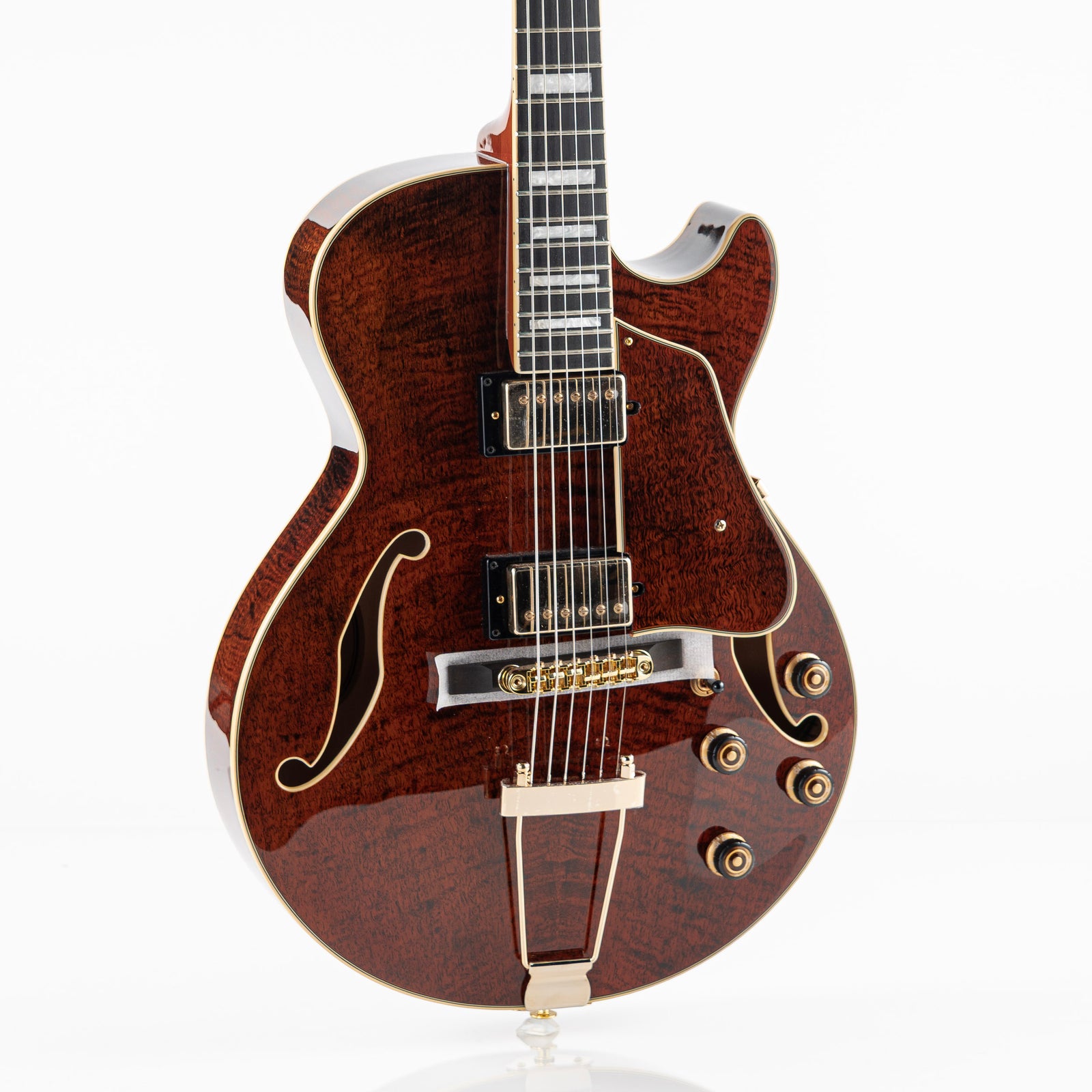 Ibanez AG95MG Artcore Expressionist Series Semi-Hollow Electric Guitar - Dark Amber
