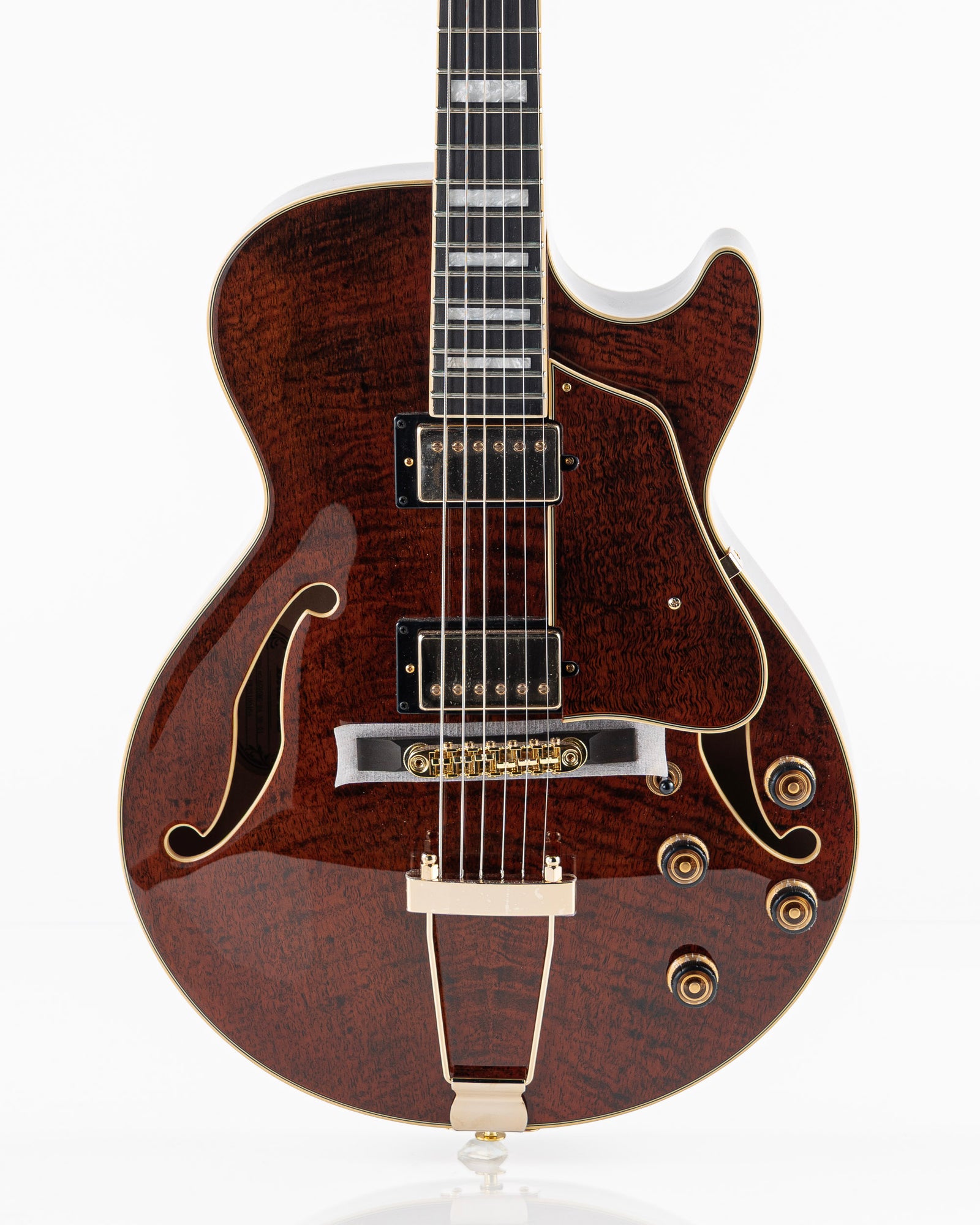 Ibanez AG95MG Artcore Expressionist Series Semi-Hollow Electric Guitar - Dark Amber