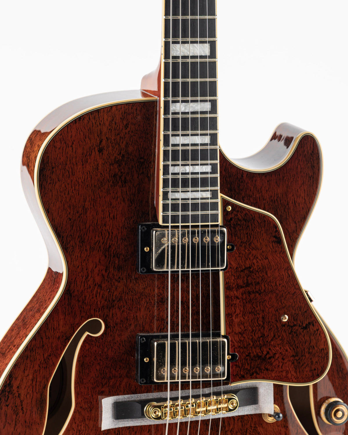 Ibanez AG95MG Artcore Expressionist Series Semi-Hollow Electric Guitar - Dark Amber