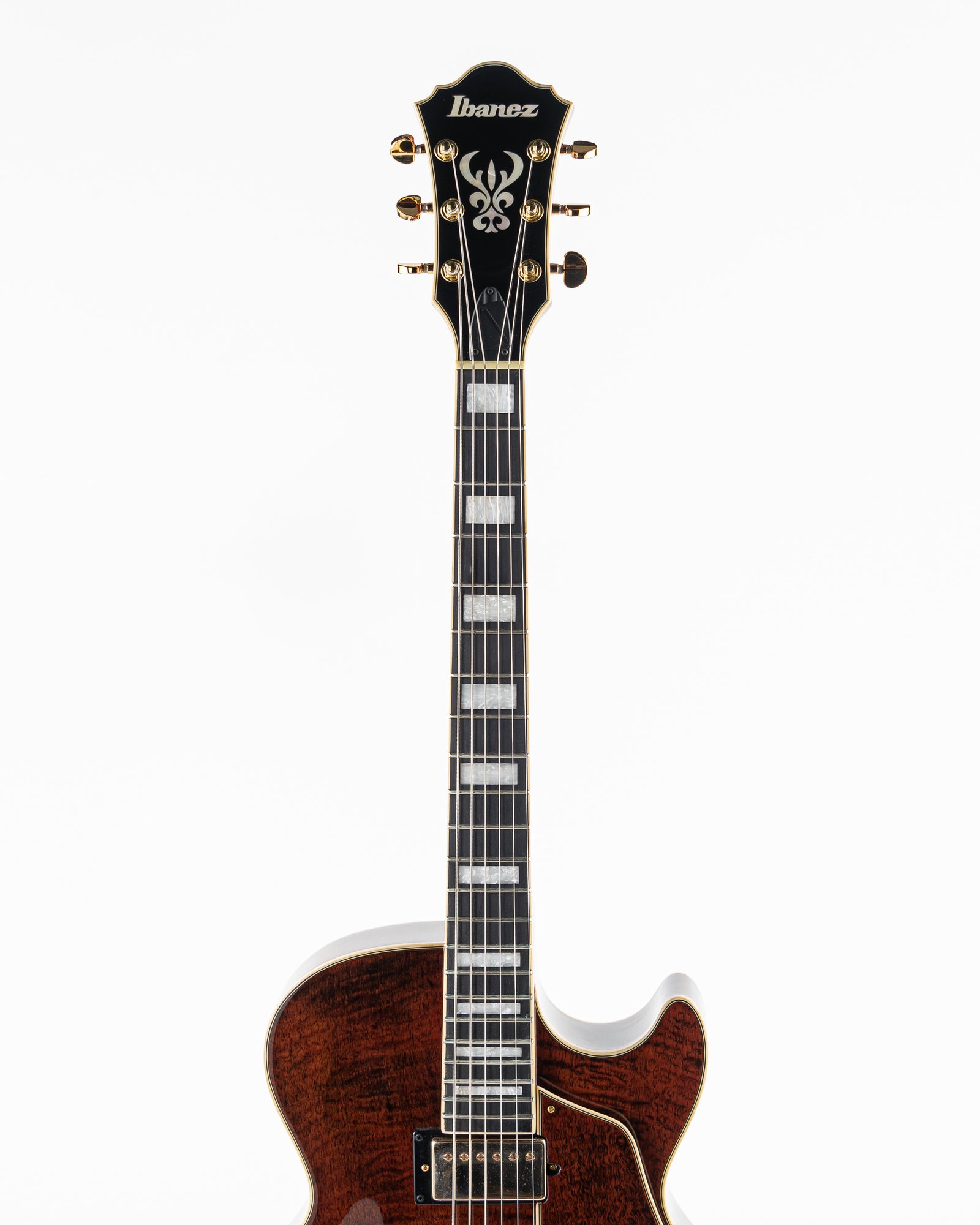 Ibanez AG95MG Artcore Expressionist Series Semi-Hollow Electric Guitar - Dark Amber