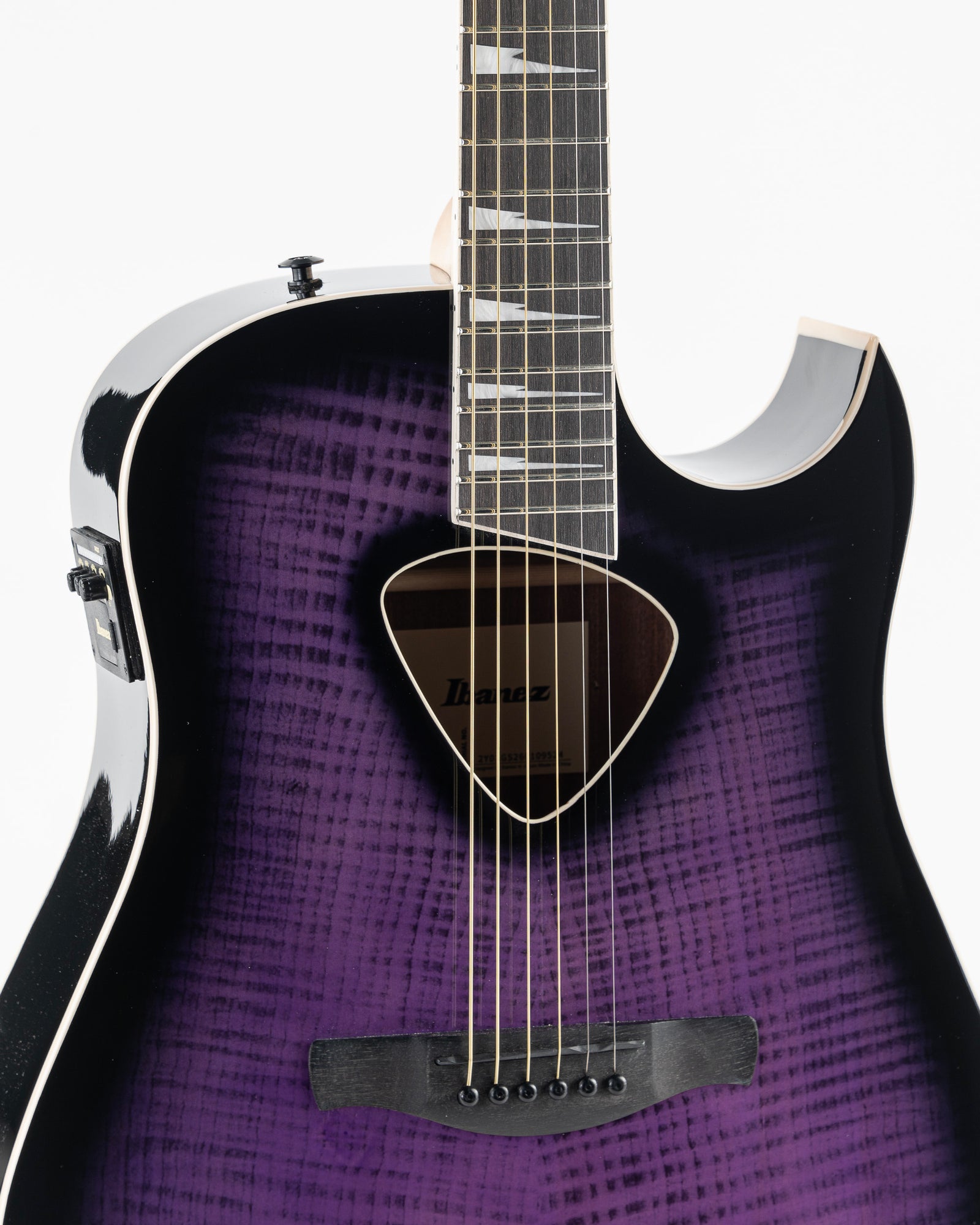 Ibanez ALT50FA Altstar Acoustic Electric Guitar - Transparent Violet Sunburst