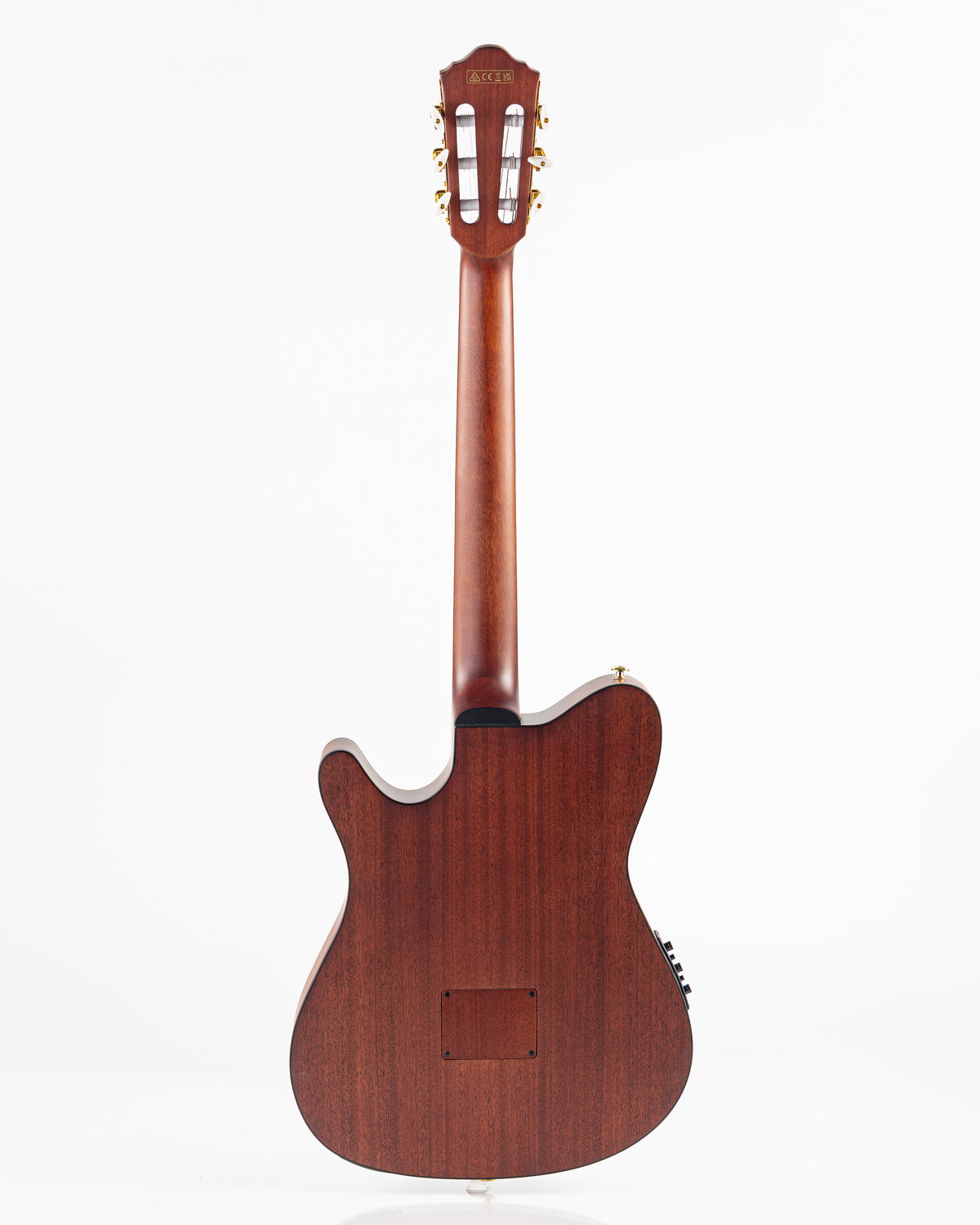Ibanez FRH10N Thinline Acoustic-Electric Guitar - Brown Sunburst Flat