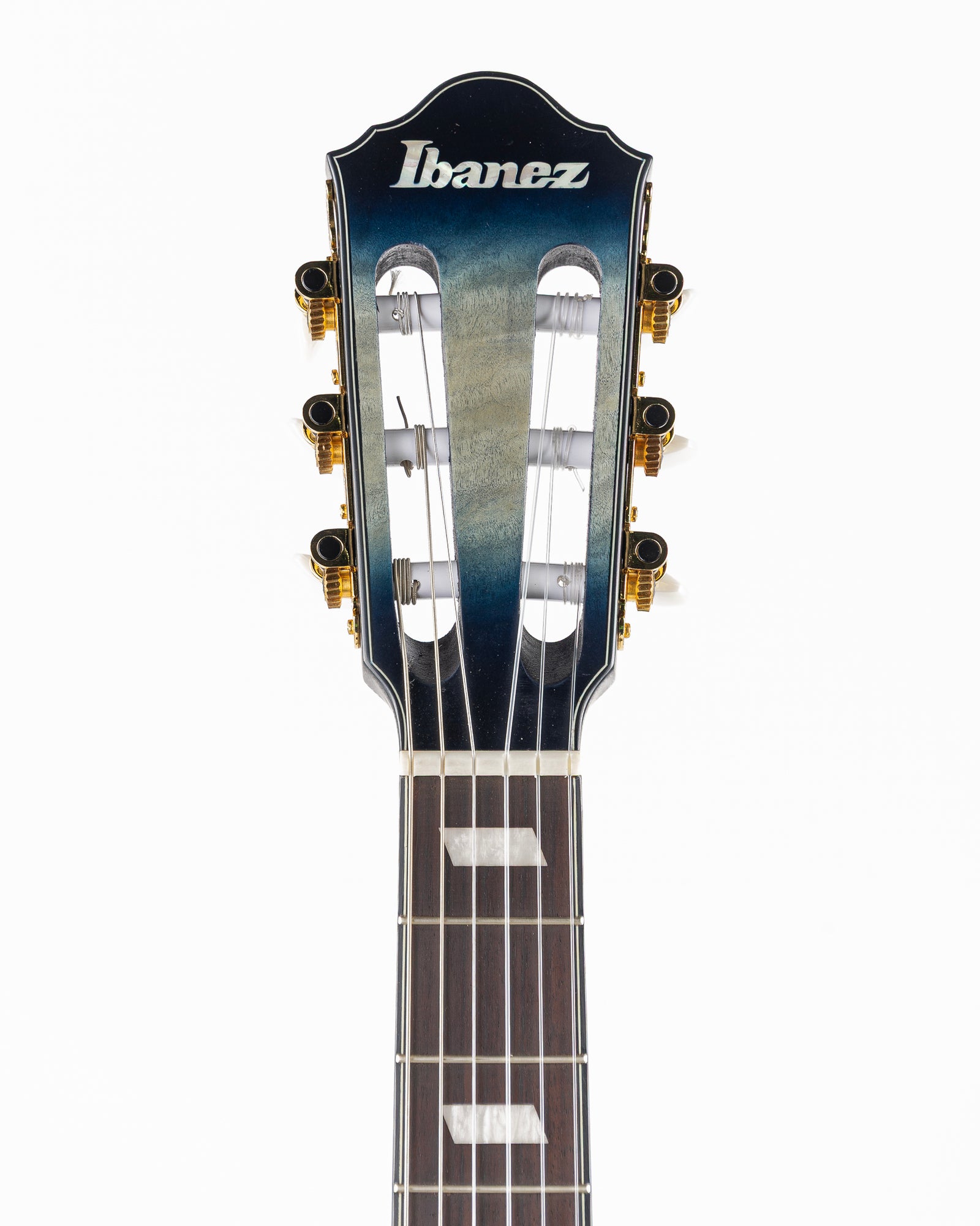 Ibanez FRH20 FMN Thinline Acoustic-Electric Guitar - Cosmic Blue Starburst Low Gloss