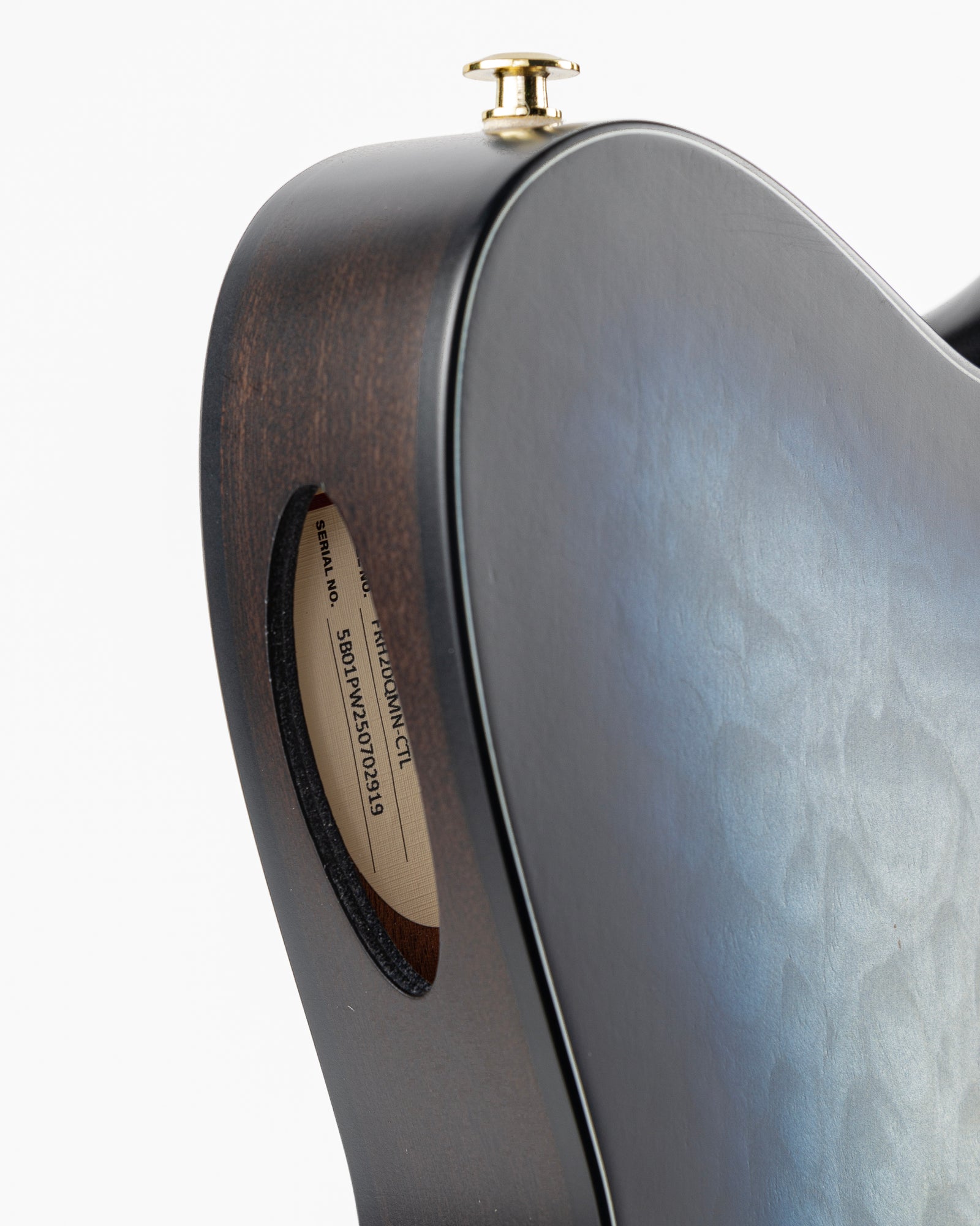 Ibanez FRH20 FMN Thinline Acoustic-Electric Guitar - Cosmic Blue Starburst Low Gloss