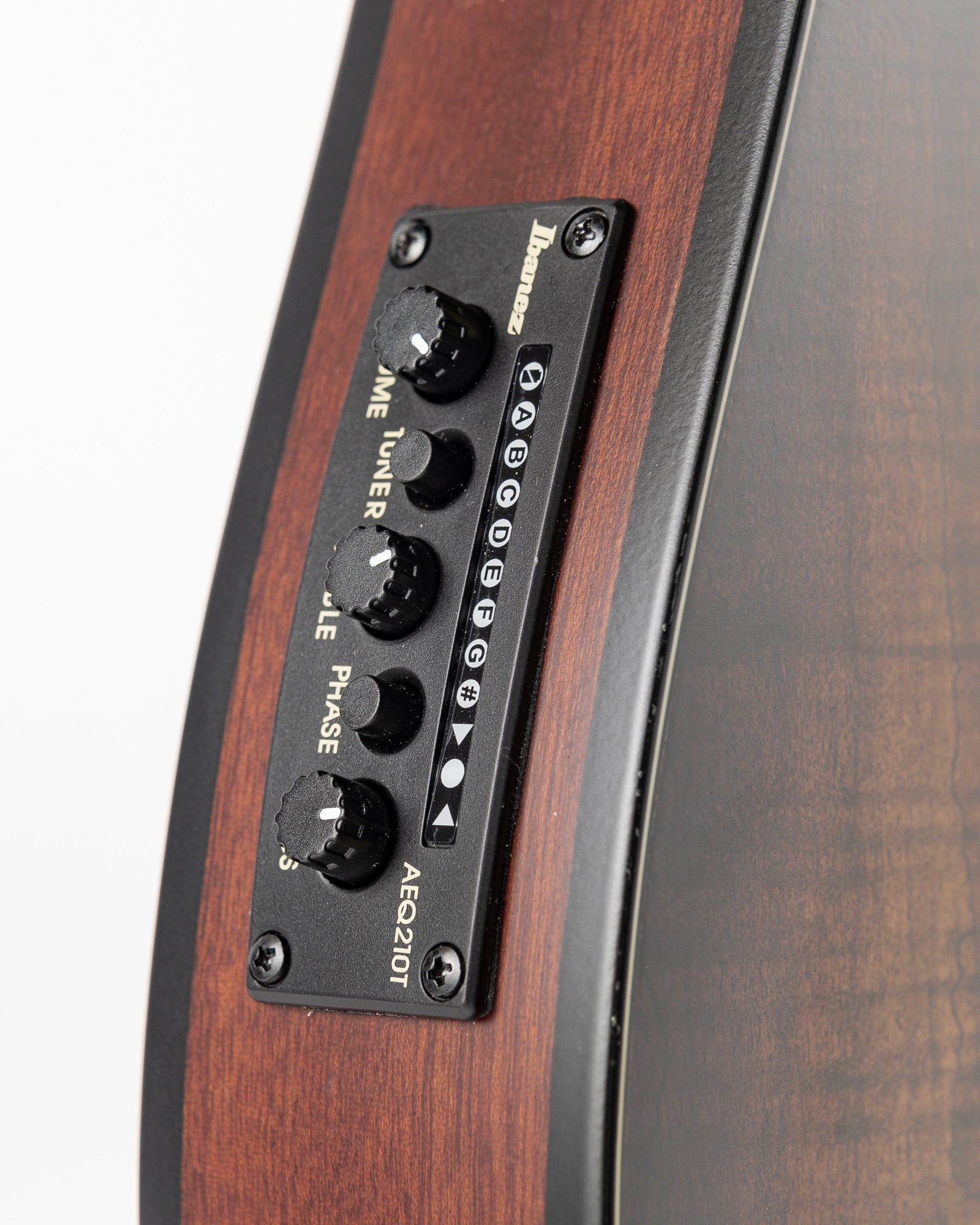 Ibanez FRH20SMN FMN Thinline Acoustic-Electric Guitar - Tobacco Burst Low Gloss