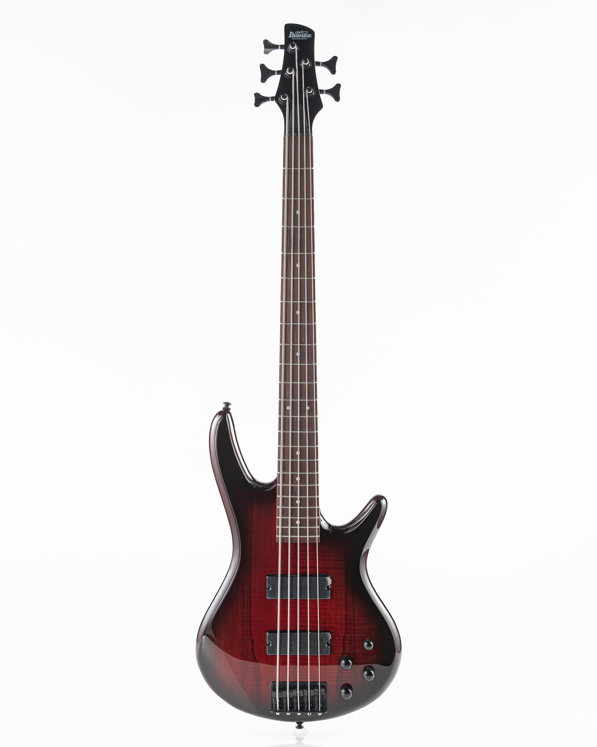 Ibanez GSR205SM-CNB Gio 5 String Electric Bass - Charcoal Brown Burst