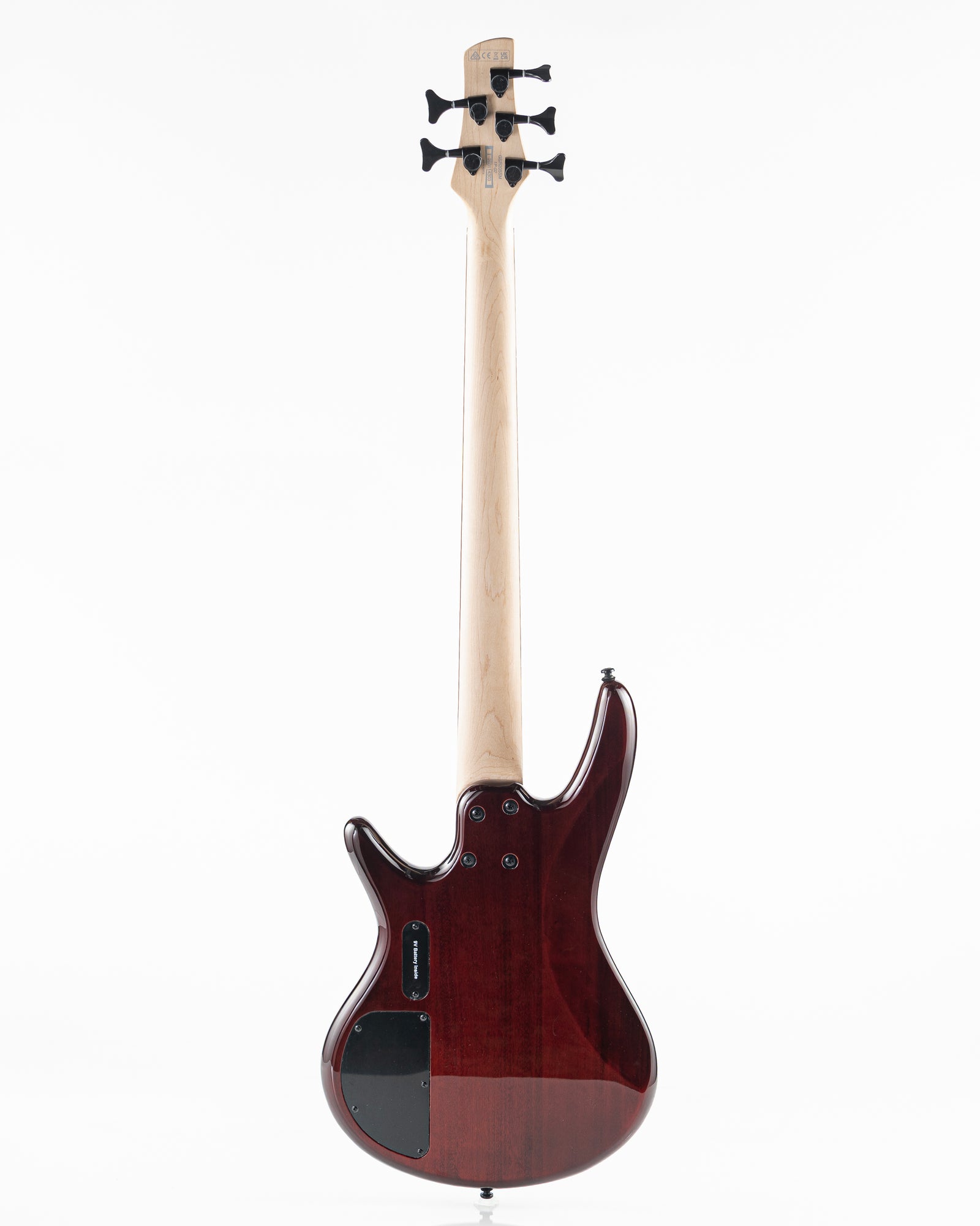 Ibanez GSR205SM-CNB Gio 5 String Electric Bass - Charcoal Brown Burst