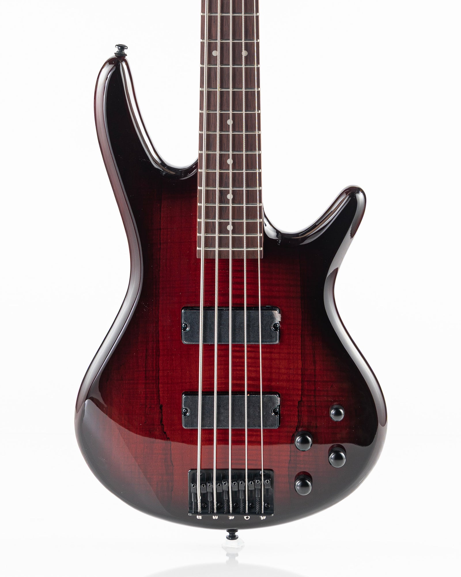 Ibanez GSR205SM-CNB Gio 5 String Electric Bass - Charcoal Brown Burst