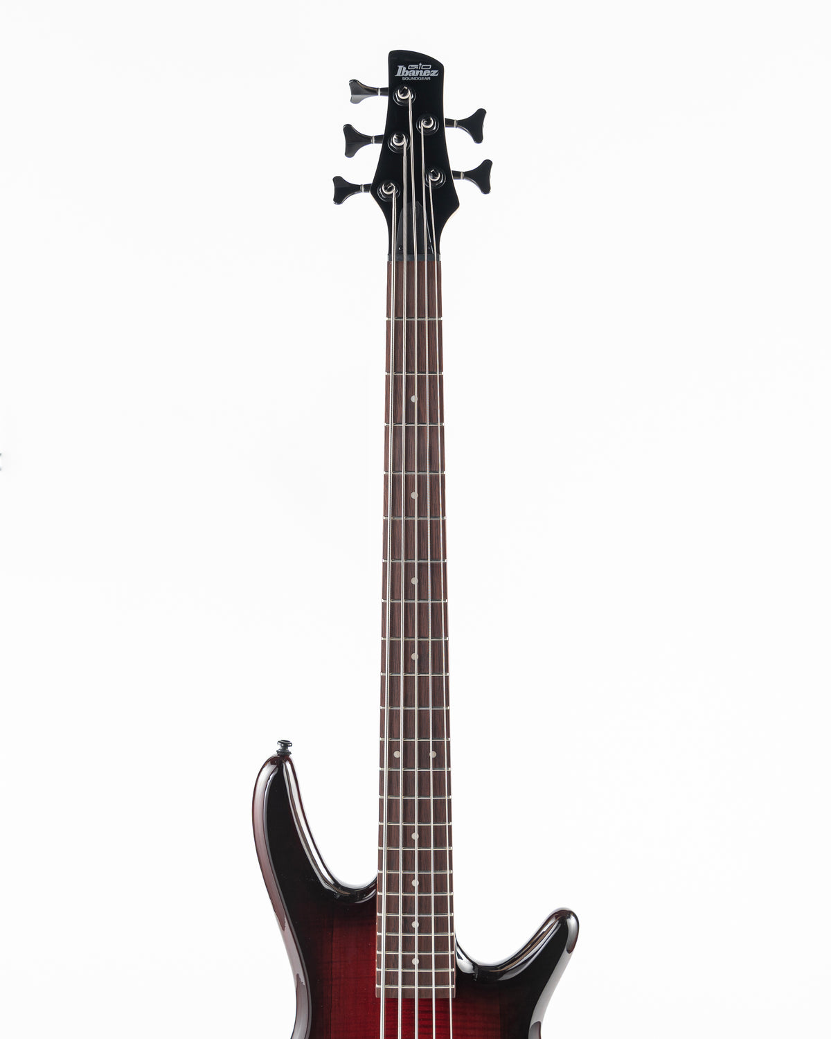 Ibanez GSR205SM-CNB Gio 5 String Electric Bass - Charcoal Brown Burst