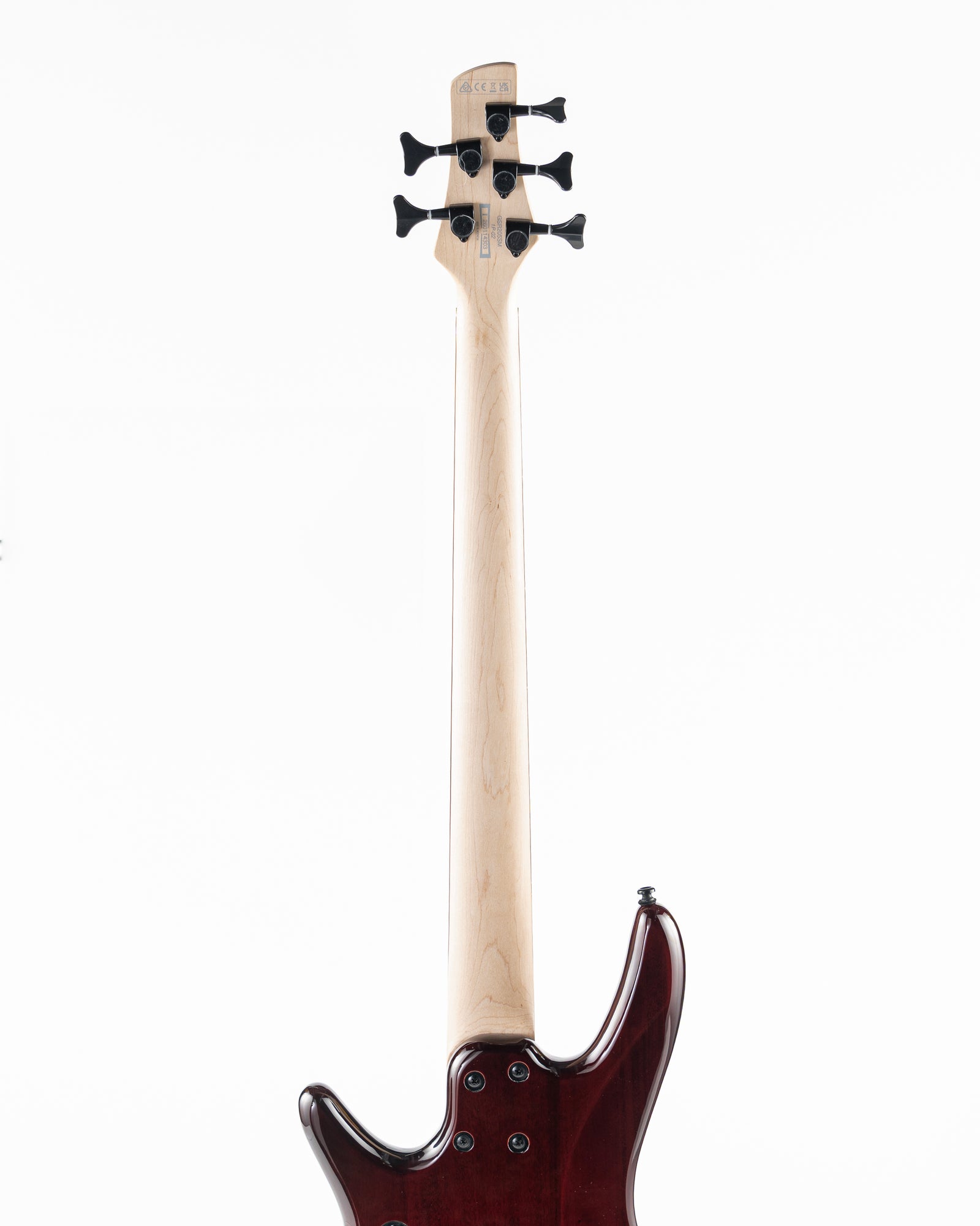 Ibanez GSR205SM-CNB Gio 5 String Electric Bass - Charcoal Brown Burst