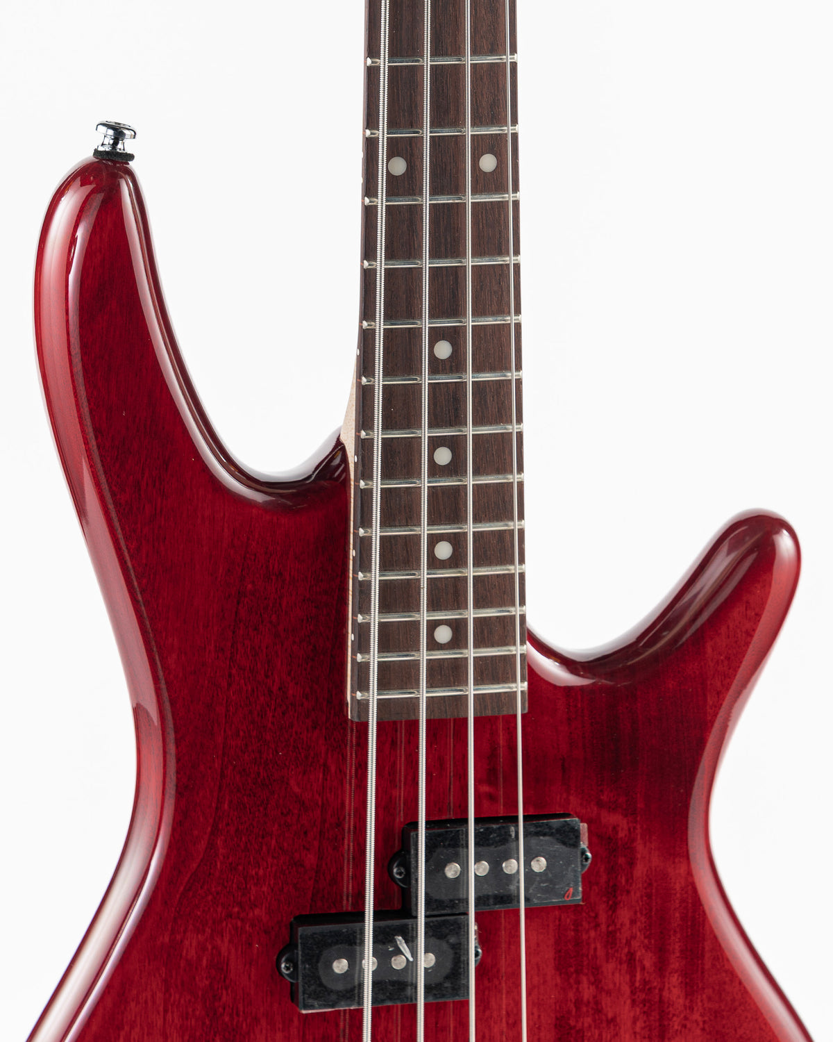 Ibanez GSRM20TR MiKro Short Scale Electric Bass - Transparent Red