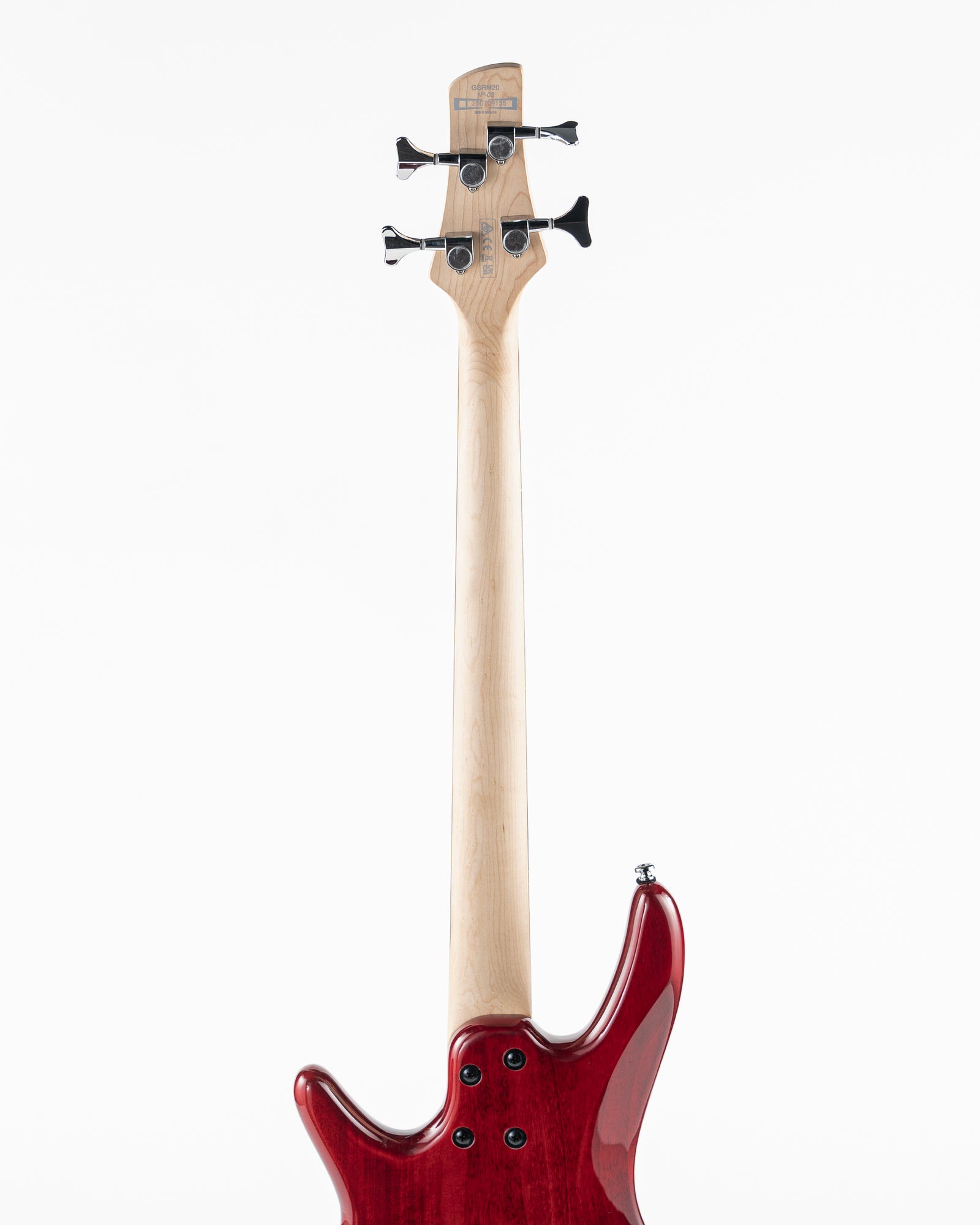 Ibanez GSRM20TR MiKro Short Scale Electric Bass - Transparent Red