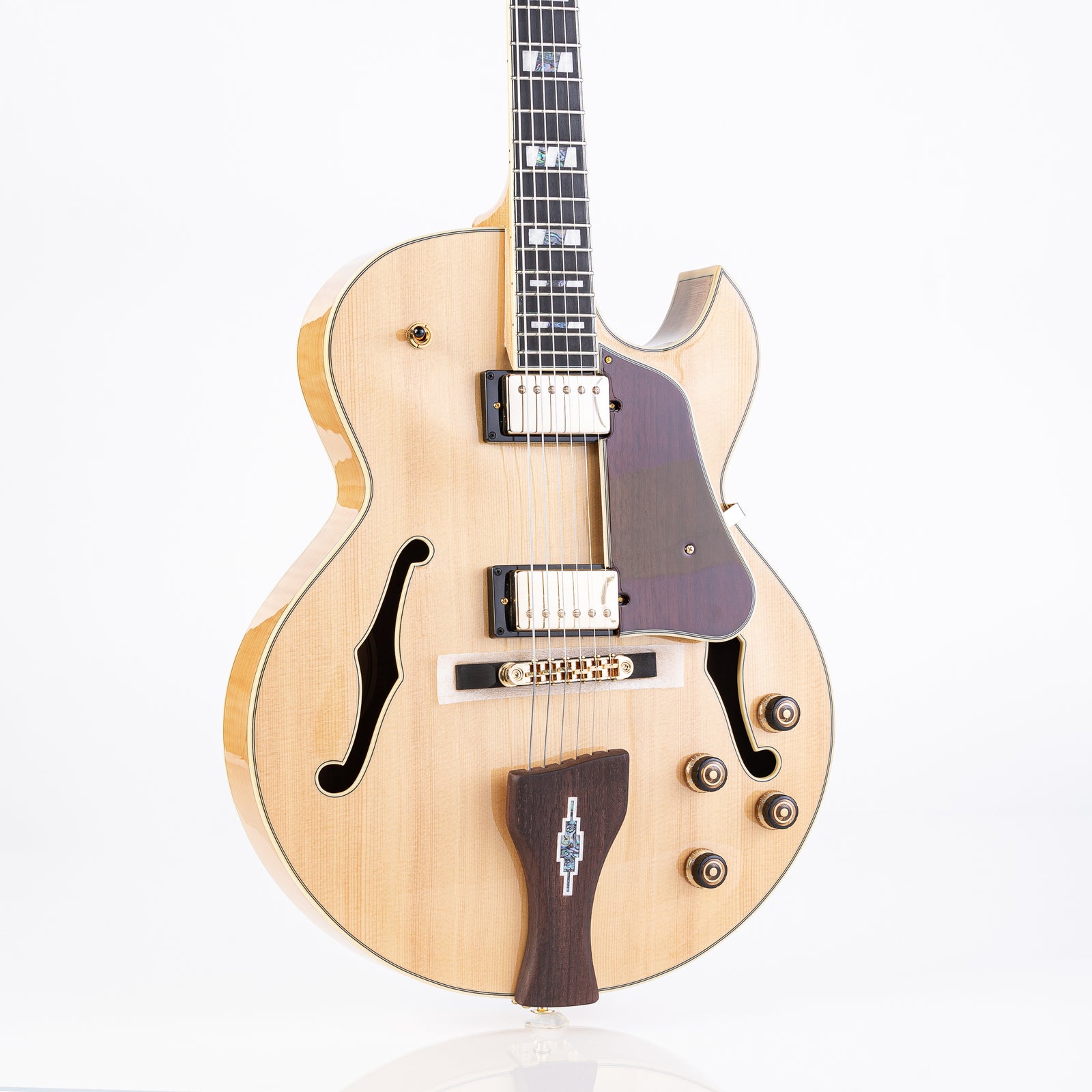 Ibanez George Benson LGB30NT Hollow-Body Electric Guitar - Natural Gloss