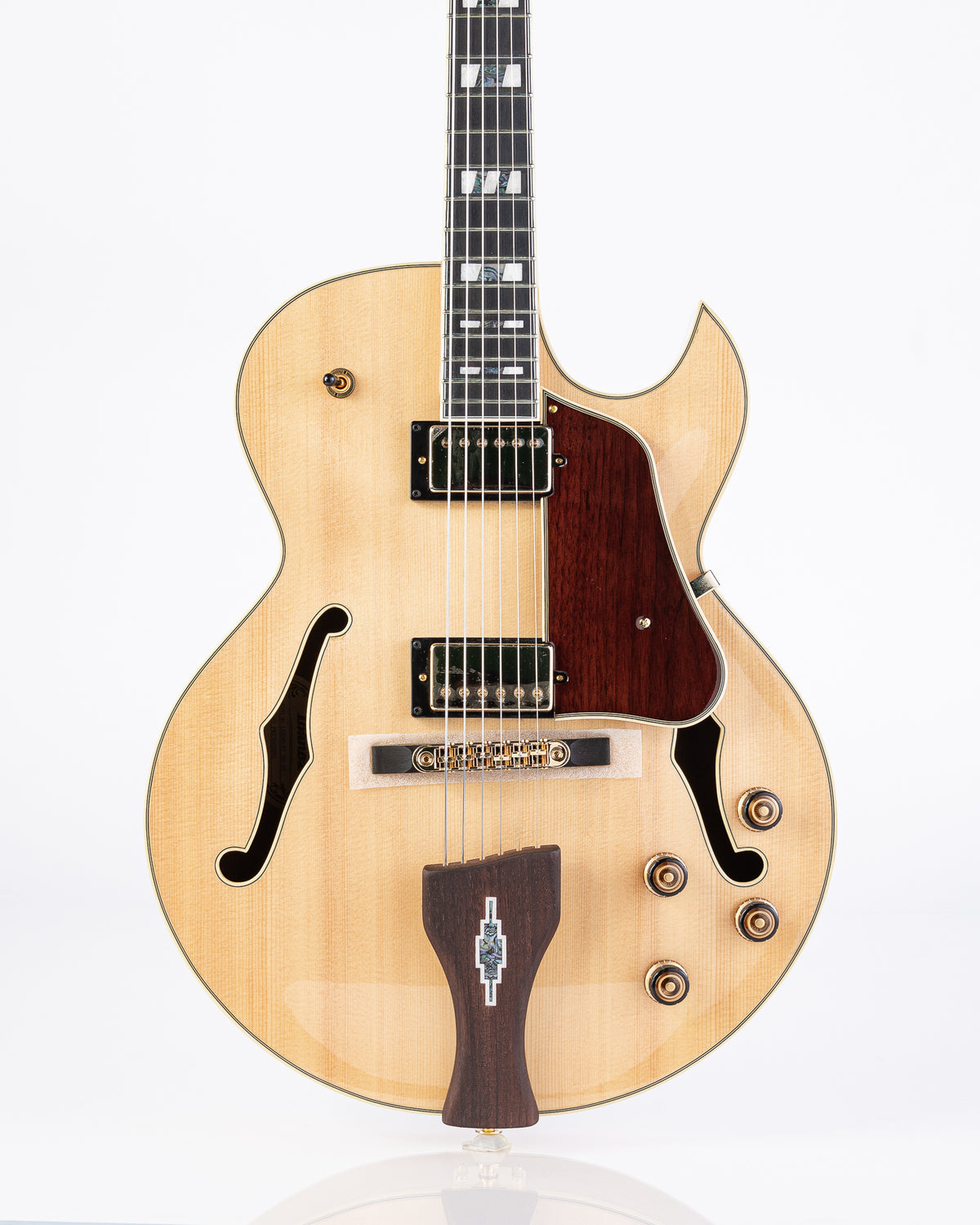 B-STOCK Ibanez George Benson LGB30NT: 15539 Hollow-body Electric Guitar- Natural