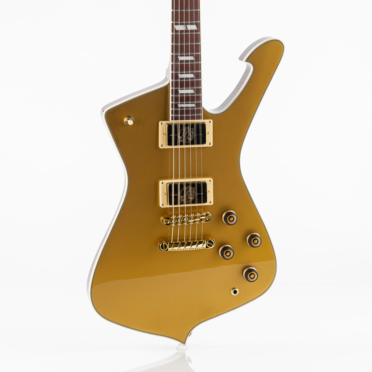 Ibanez IC420GD Limited Edition Iceman Electric Guitar - Gold Top
