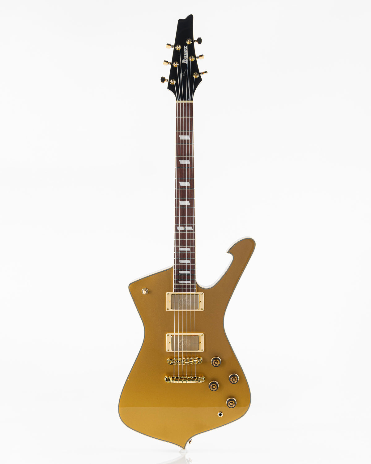 Ibanez IC420GD Limited Edition Iceman Electric Guitar - Gold Top
