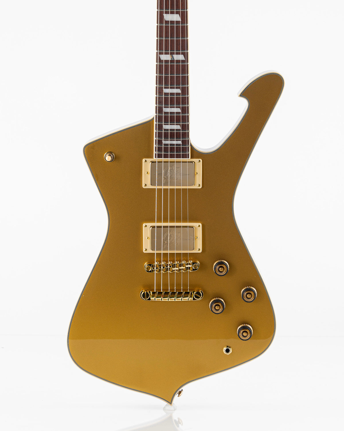 Ibanez IC420GD Limited Edition Iceman Electric Guitar - Gold Top