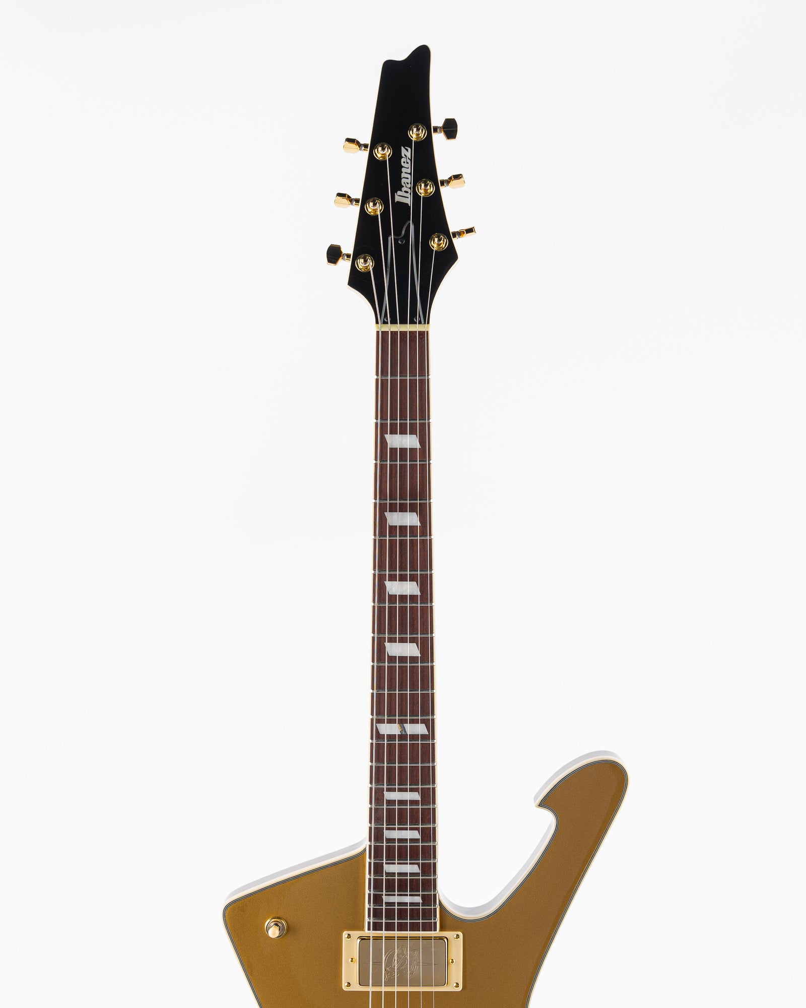 Ibanez IC420GD Limited Edition Iceman Electric Guitar - Gold Top