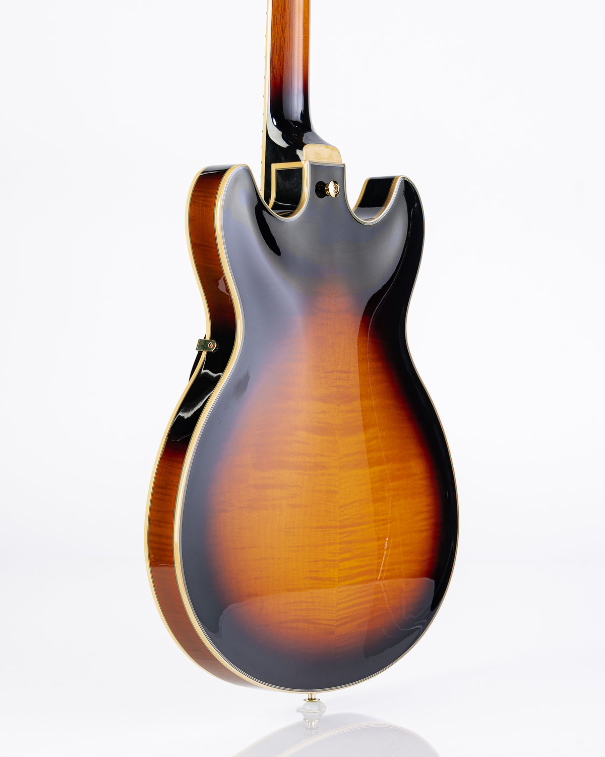 Ibanez John Scofield JSM10VYS Semi-Hollow Electric Guitar- Vintage Yellow Sunburst